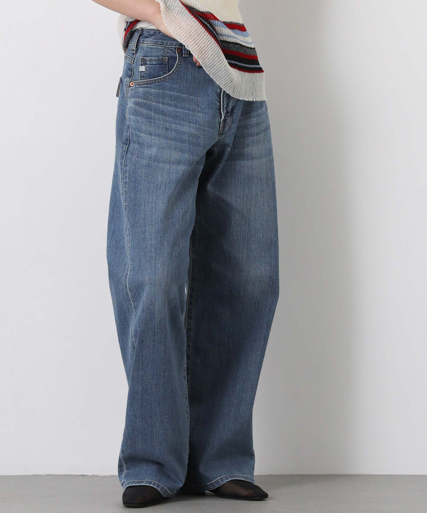 ELSAルーズストレートパンツ