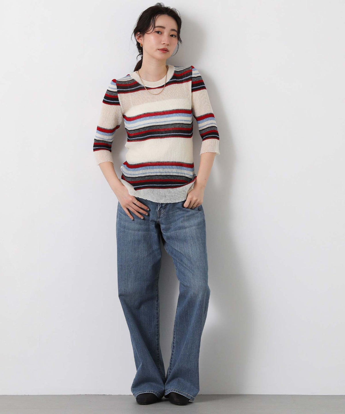 model:163cm　size：S