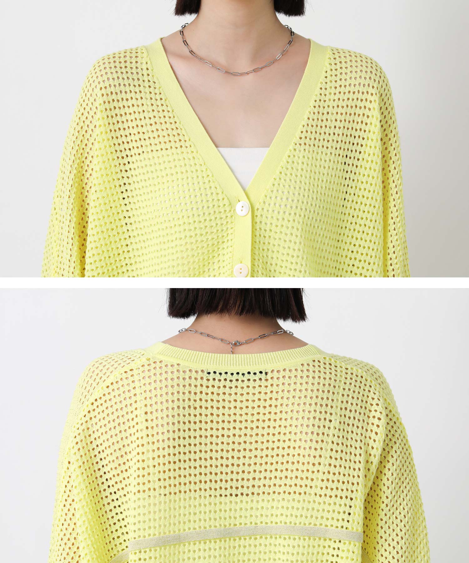 brilliant商品です Gready BrilliantシアーVネックAラインブラウス | SEKIMIKI Online