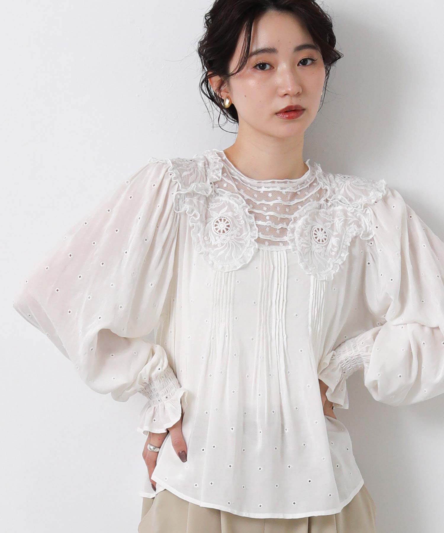 girlish ガーリッシュ  キャンディブラウス GIRLISH OFFICIAL ONLINE STORE ｜ガーリッシュ公式オンラインストア
