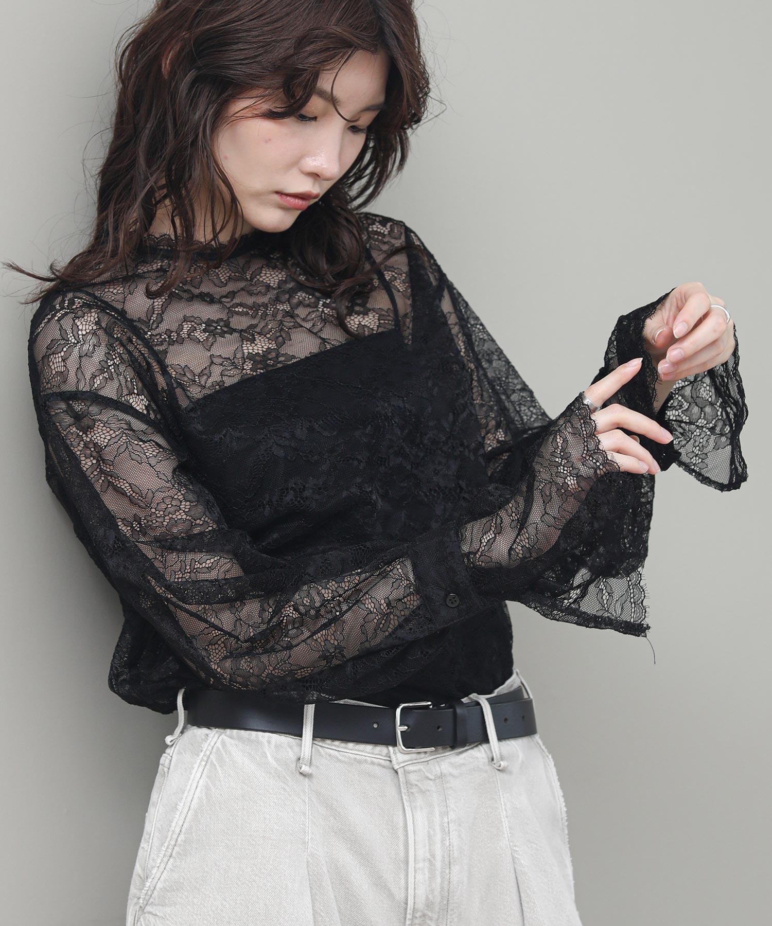 The rejoiceコットンレースショートシャツ【MANOF】 | SEKIMIKI Online
