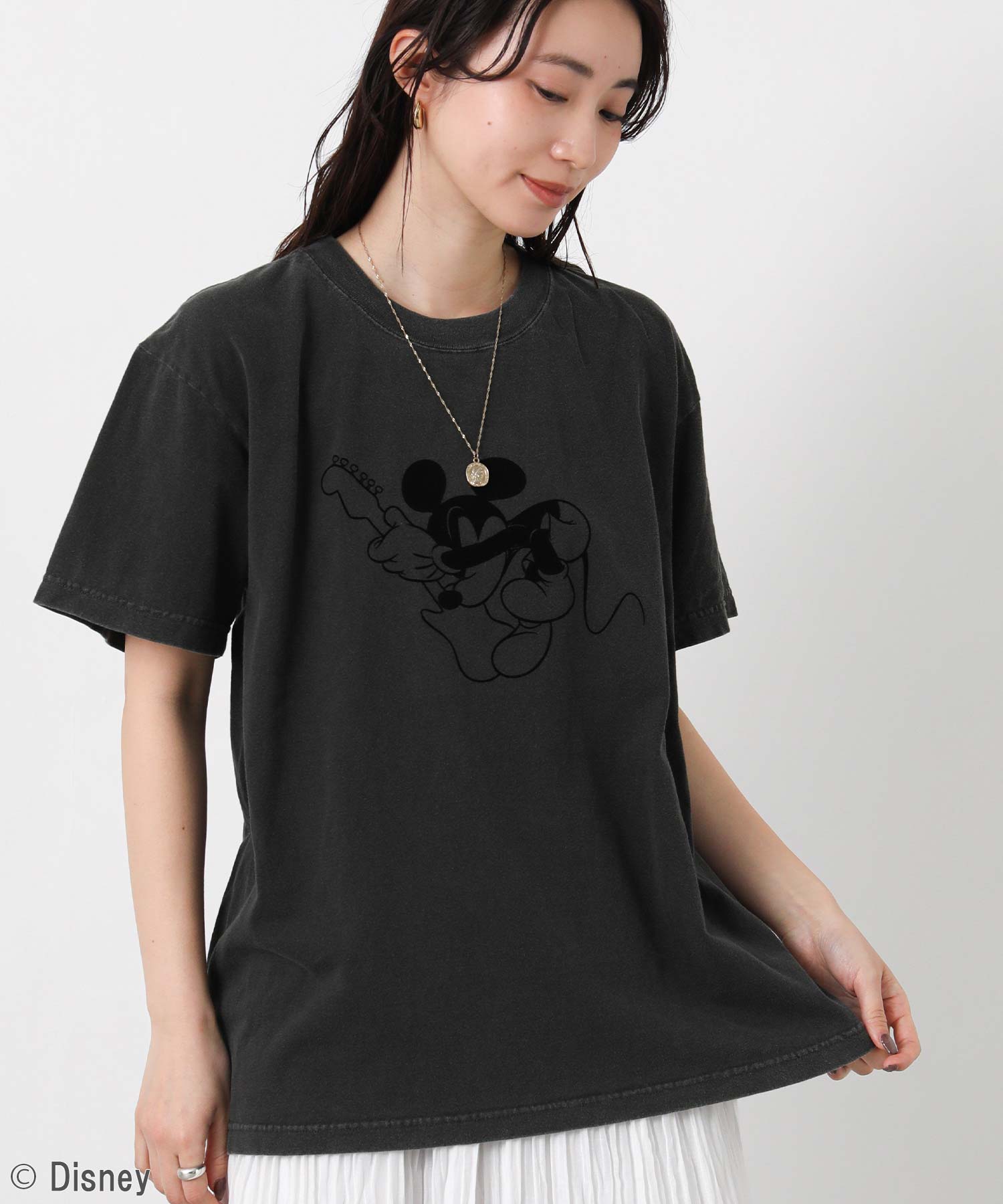 Gready BrilliantMICKEYベースロゴTシャツ | SEKIMIKI Online