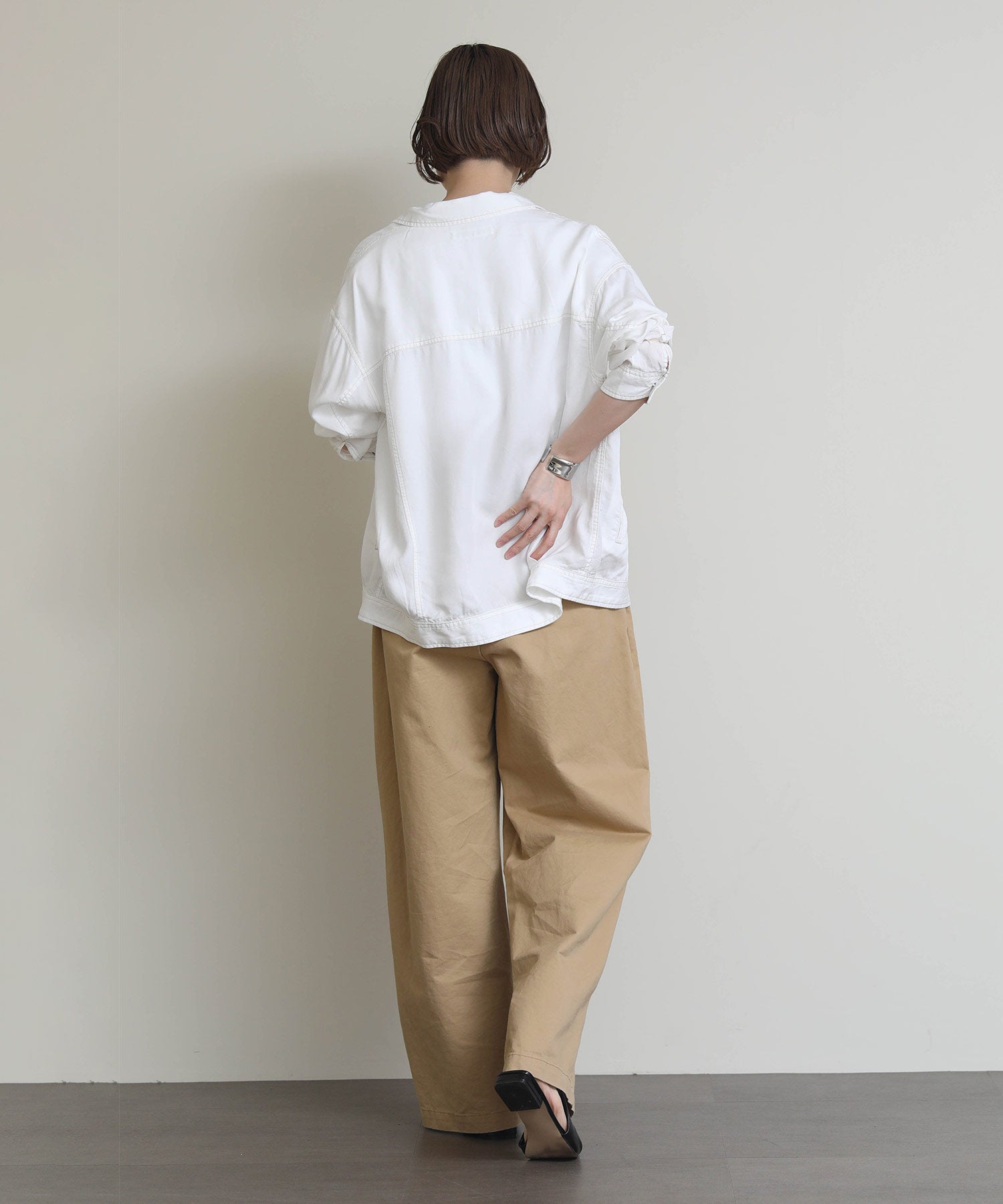 Re Fiinaバイオシルクデニムジャケット | SEKIMIKI Online