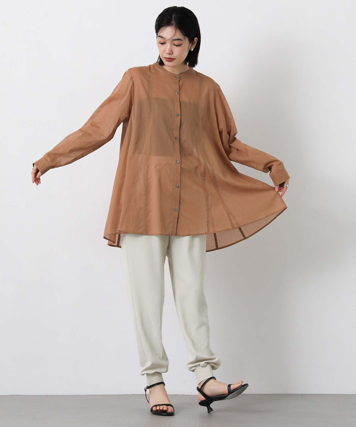 model:161cm　size：36