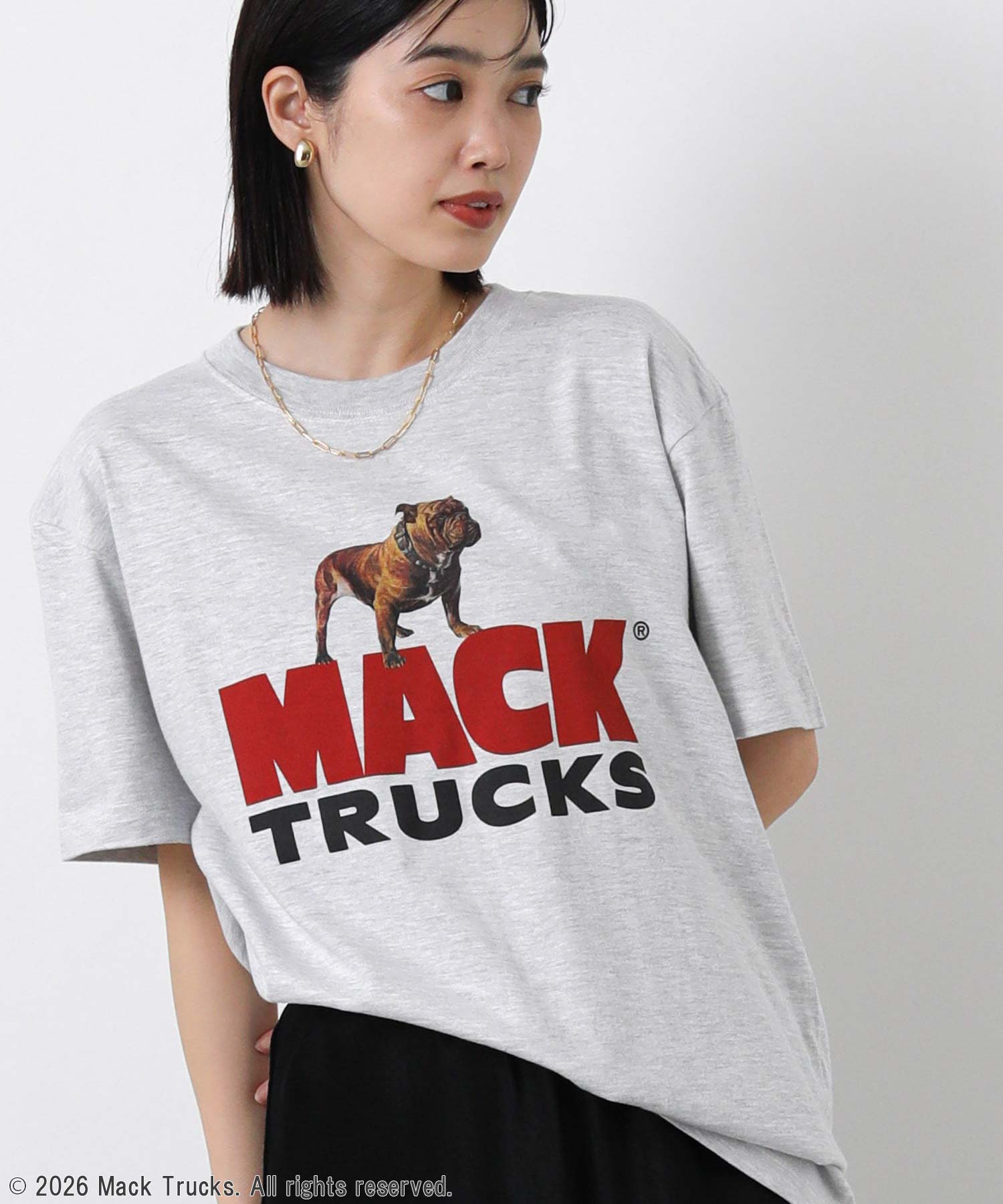 Gready BrilliantMACKTRUCKSブルドックTシャツ | SEKIMIKI Online