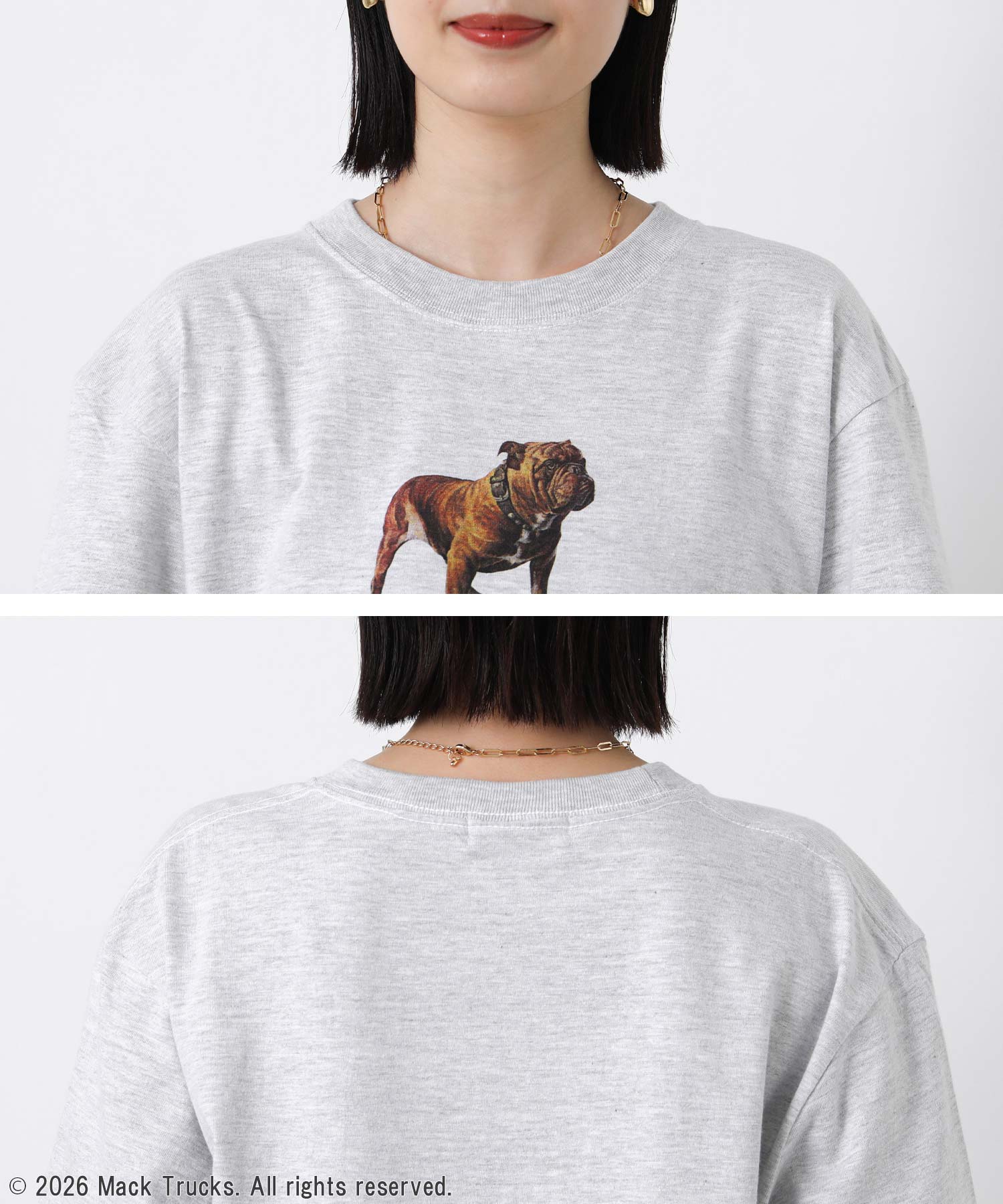 Gready BrilliantMACKTRUCKSブルドックTシャツ | SEKIMIKI Online