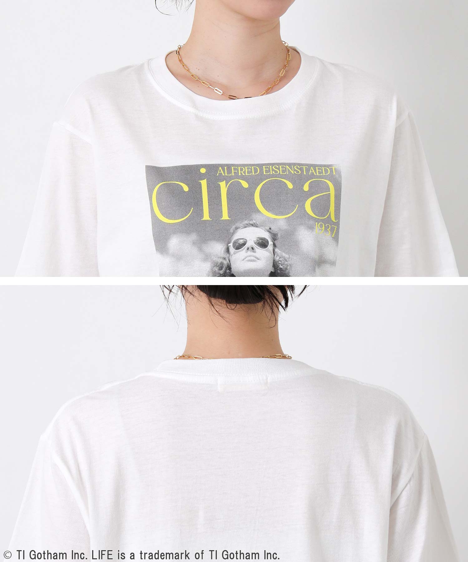 Peserico ホワイト 半袖Tシャツ MENS ヘビー 半袖 クルーネックTシャツ ORGANIC | 高級無地Tシャツ専門