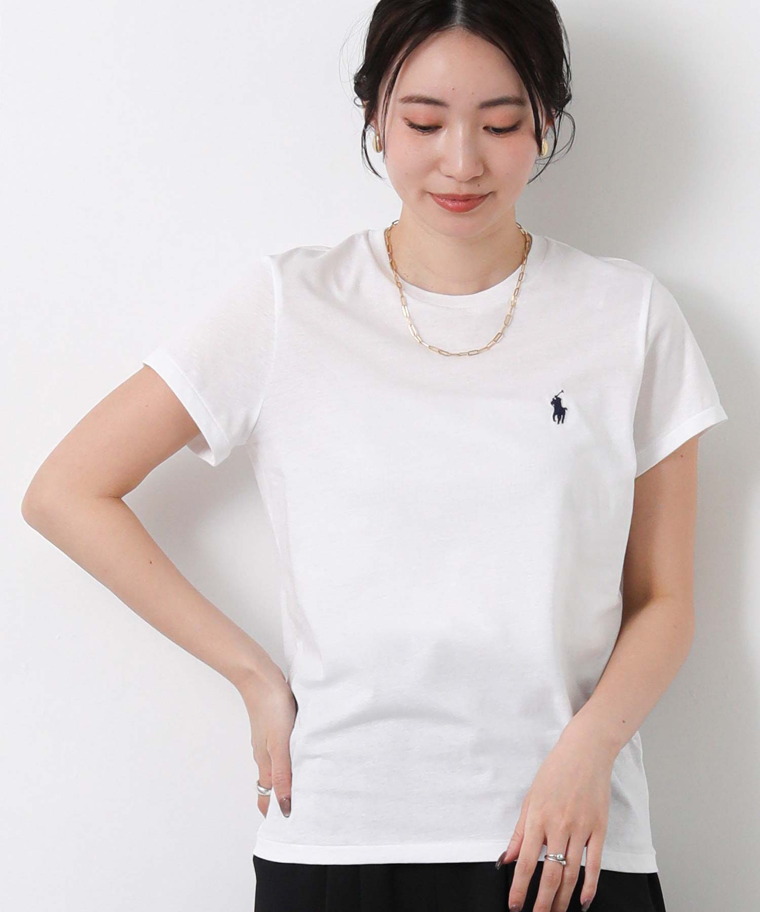 Gready BrilliantラルフコットンクルーTシャツ | SEKIMIKI Online