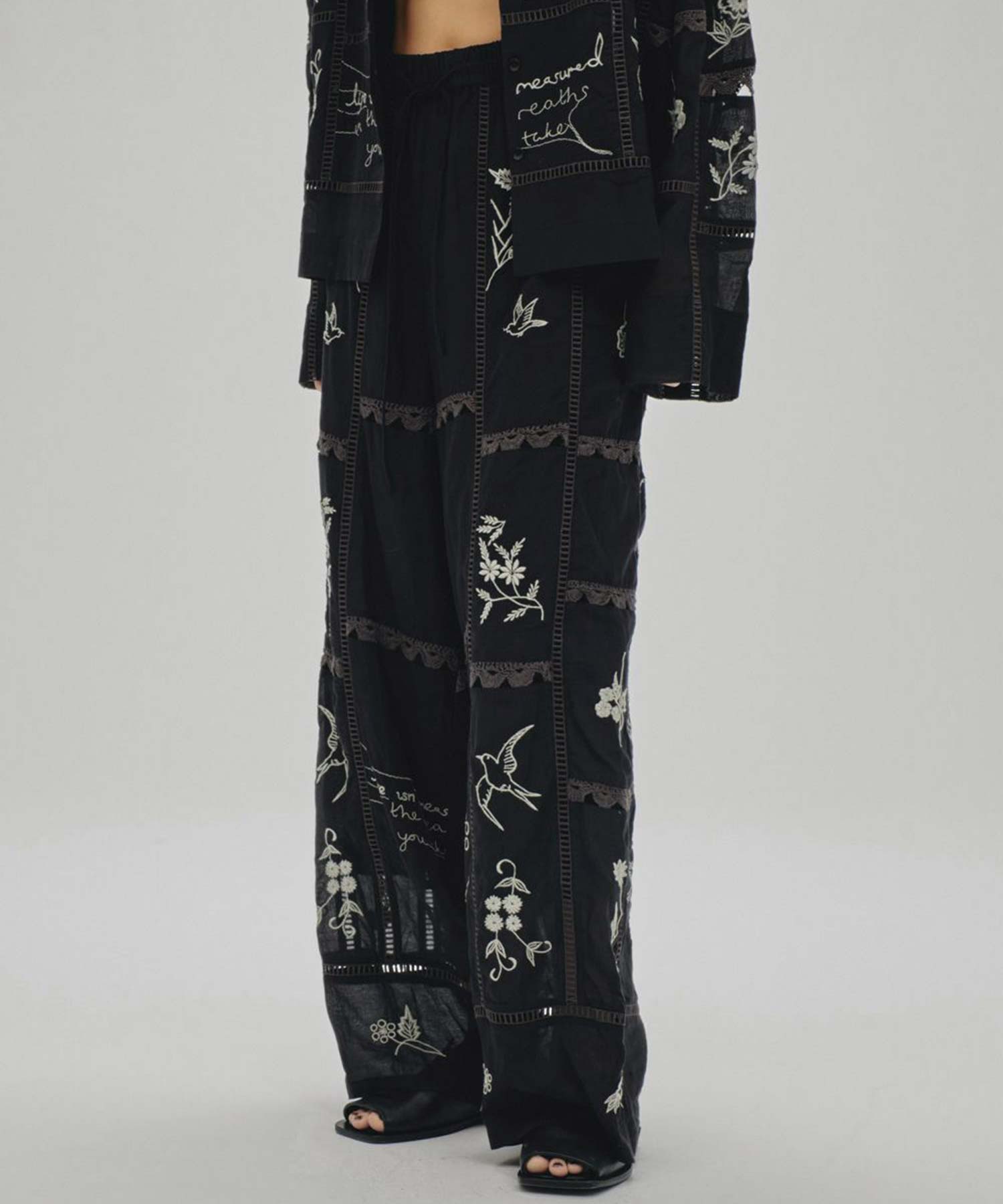 The rejoice刺繍パッチワークパンツ【TODAYFUL】 | SEKIMIKI Online