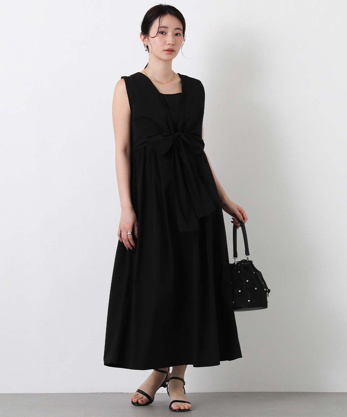 model:163cm<br>前リボン