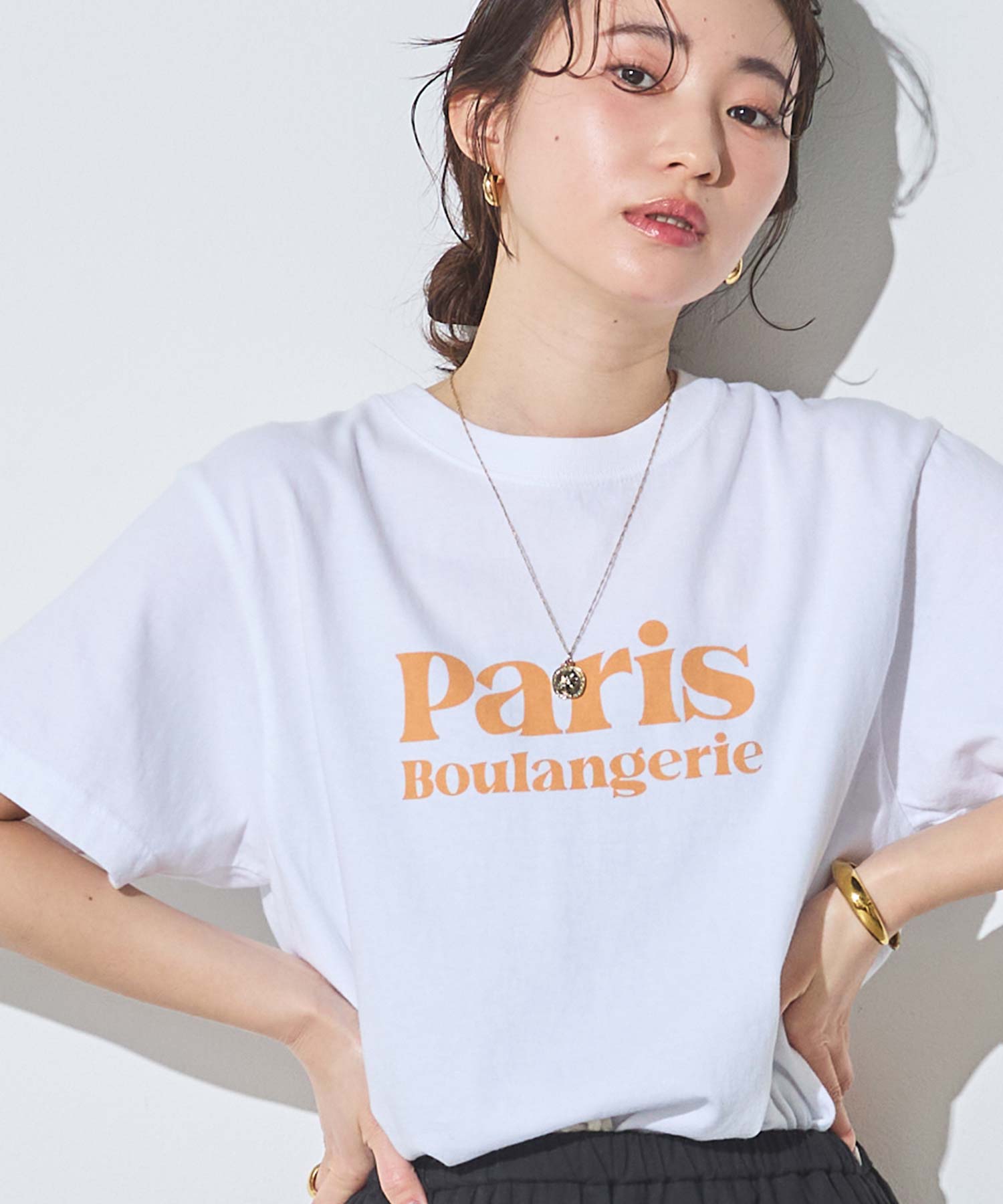Gready BrilliantParisロゴTシャツ | SEKIMIKI Online