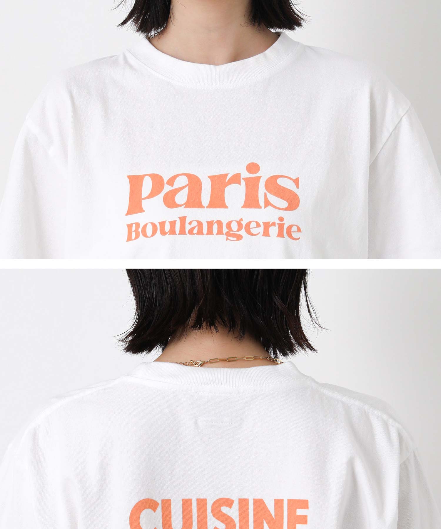 Gready BrilliantParisロゴTシャツ | SEKIMIKI Online
