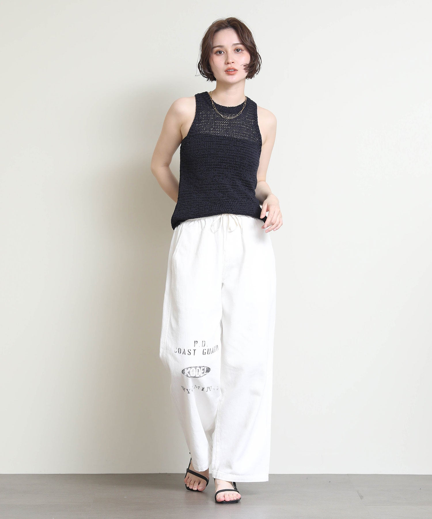 Re FiinaPAYDAY麻混パンツ | SEKIMIKI Online