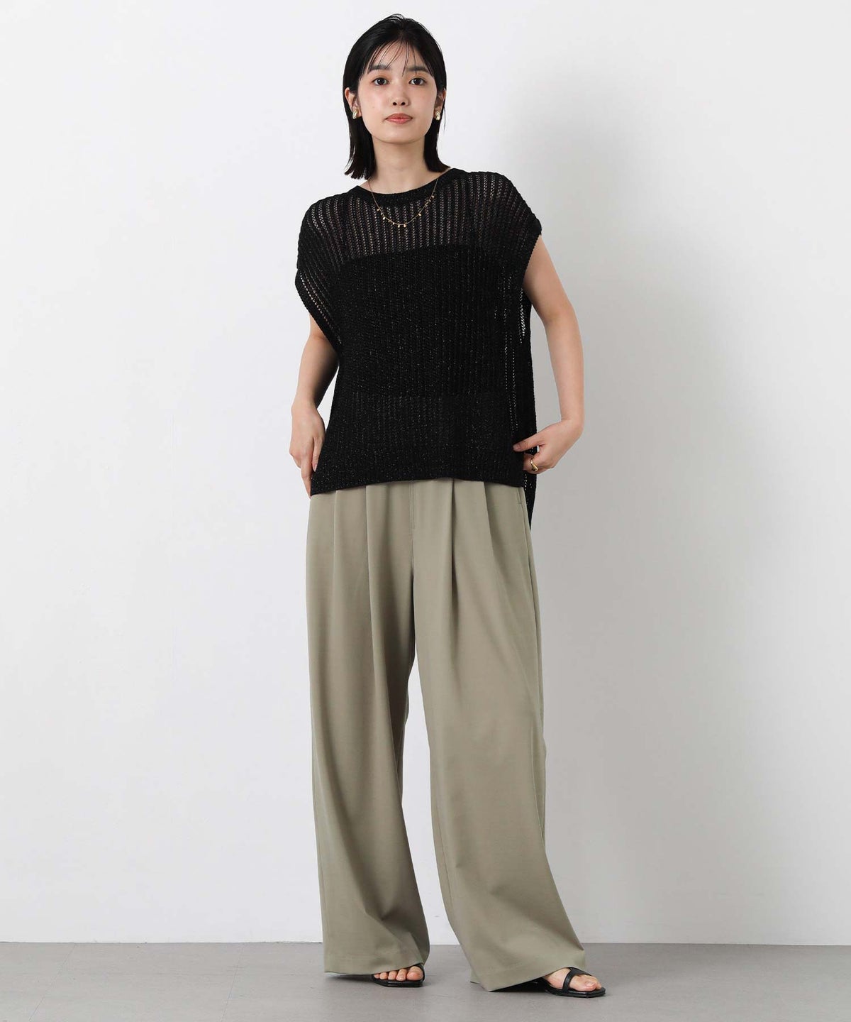 model:161cm<br>size:38