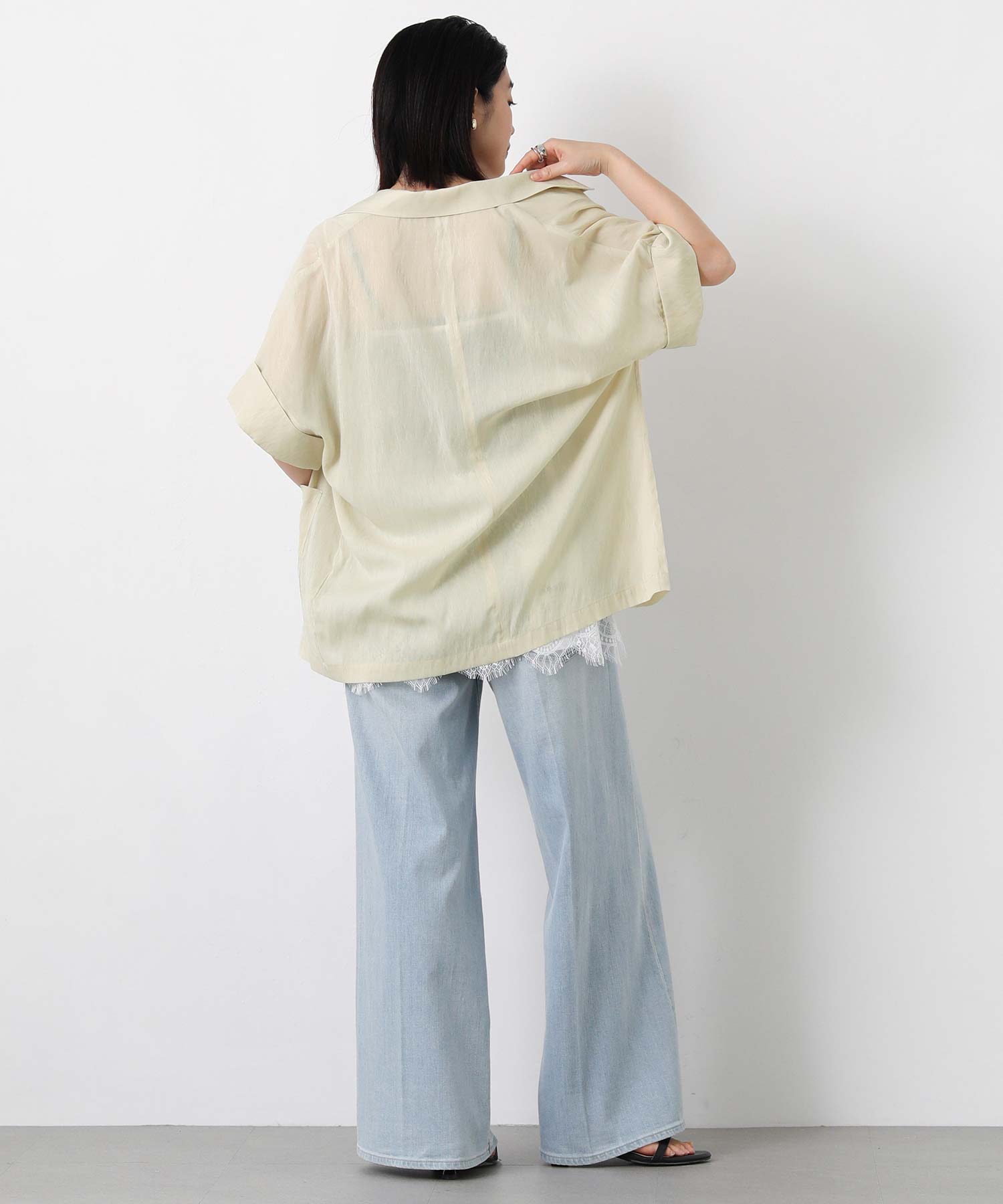 Gready BrilliantUV加工テーラー5分袖ジャケット | SEKIMIKI Online