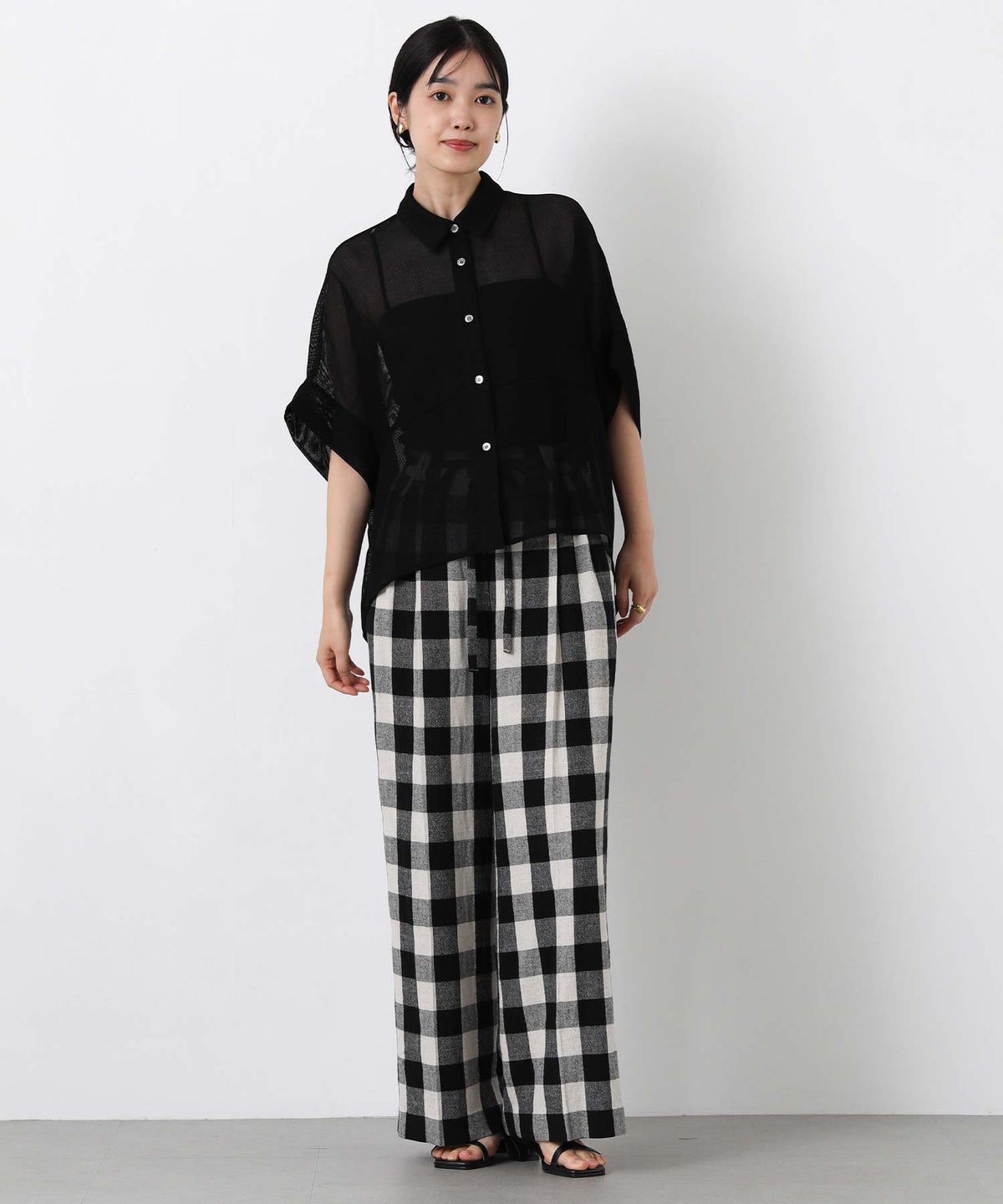 model:161cm<br>size:36
