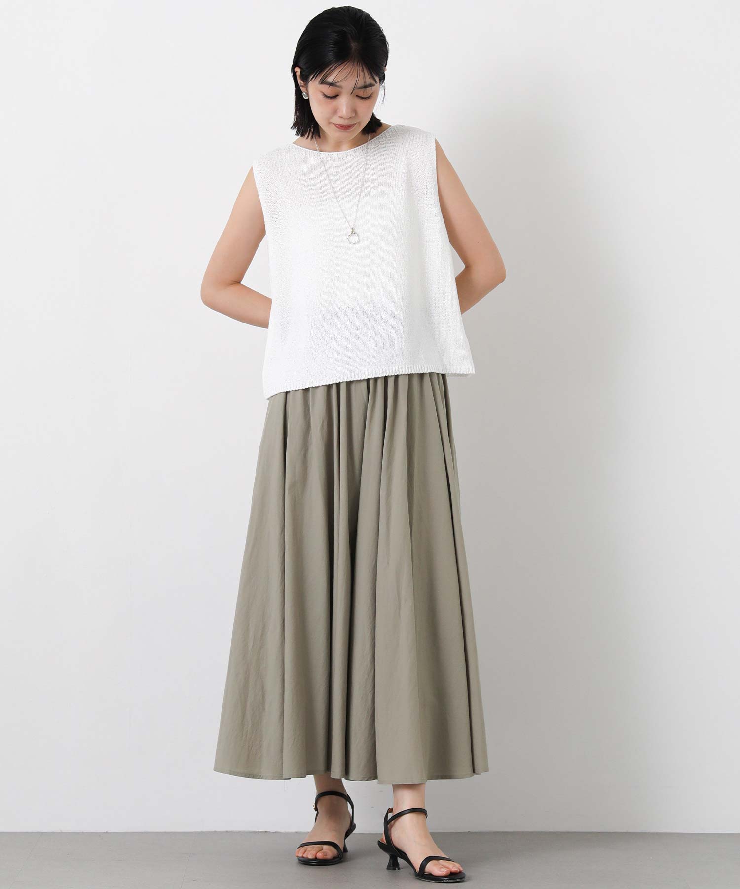 Gready Brilliantローンサーキュラースカート | SEKIMIKI Online