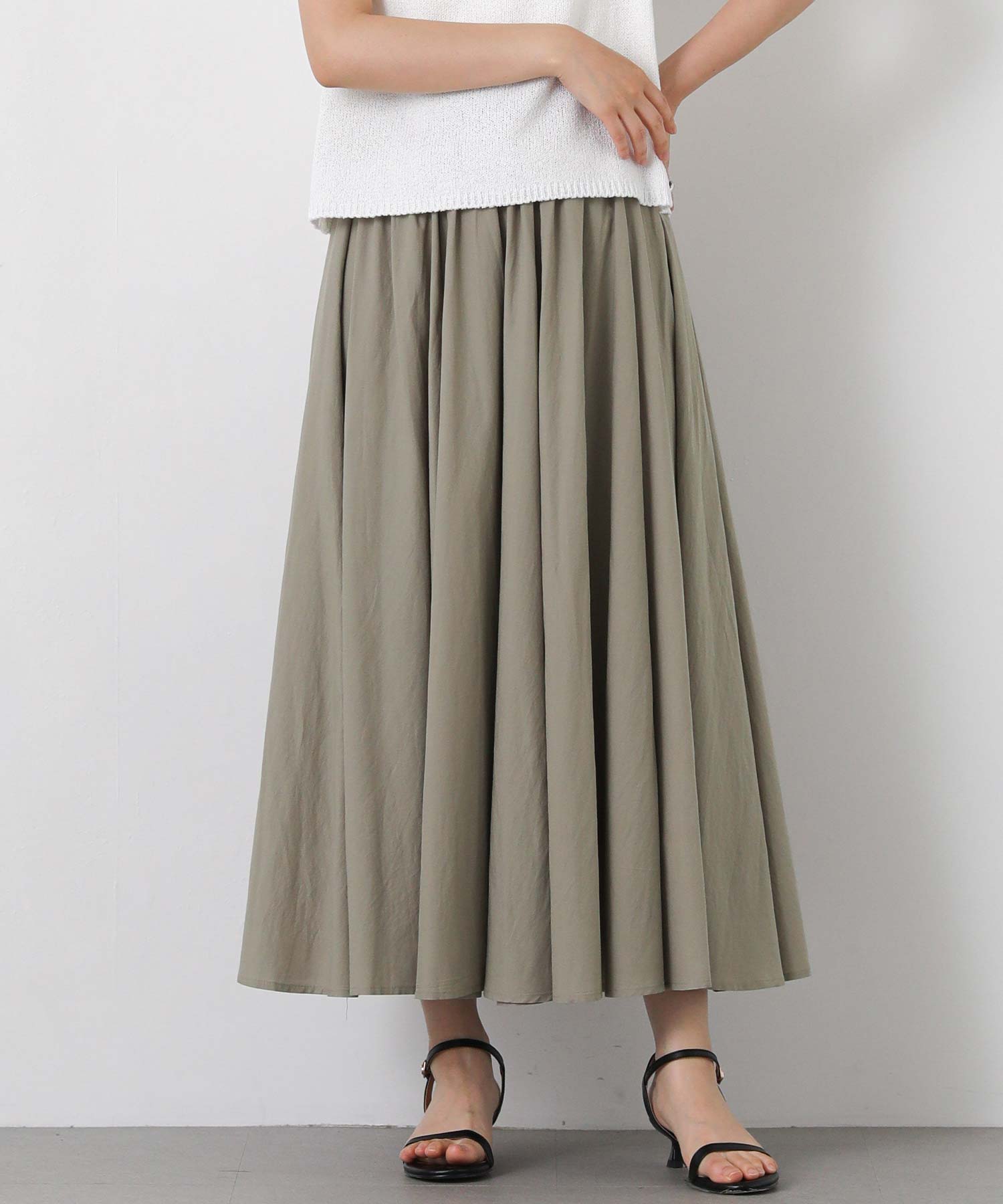Gready Brilliantローンサーキュラースカート | SEKIMIKI Online