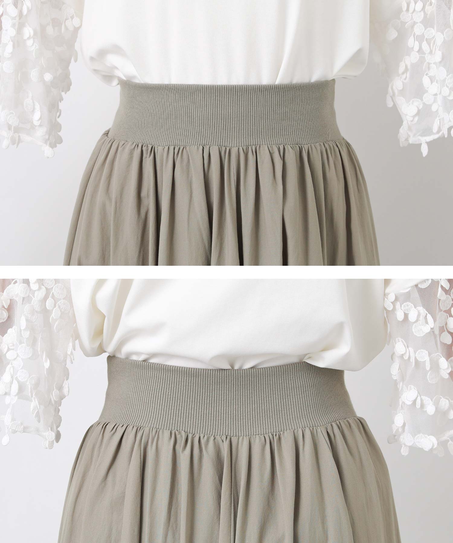 Gready Brilliantローンサーキュラースカート | SEKIMIKI Online