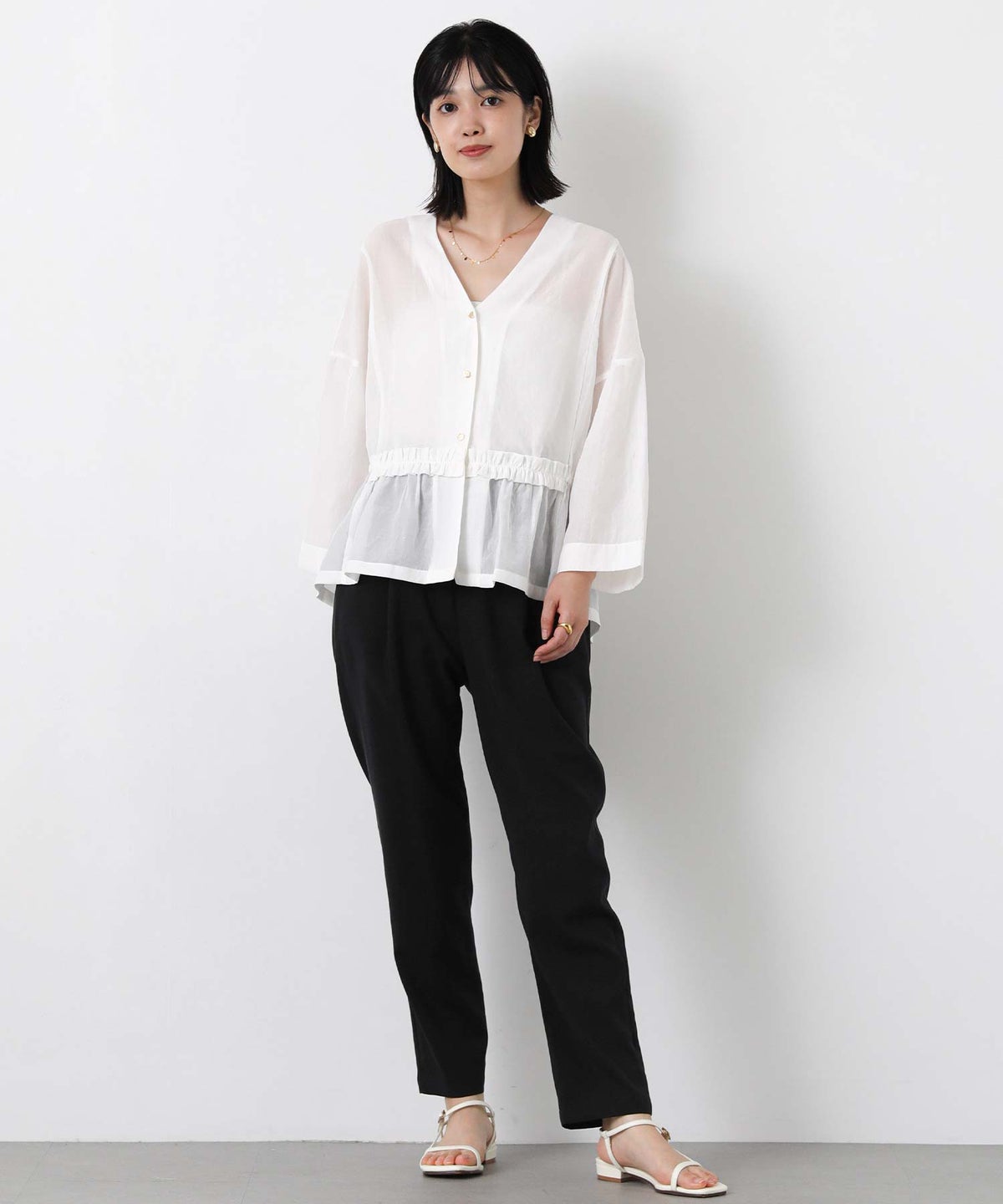 model:161cm<br>size:36