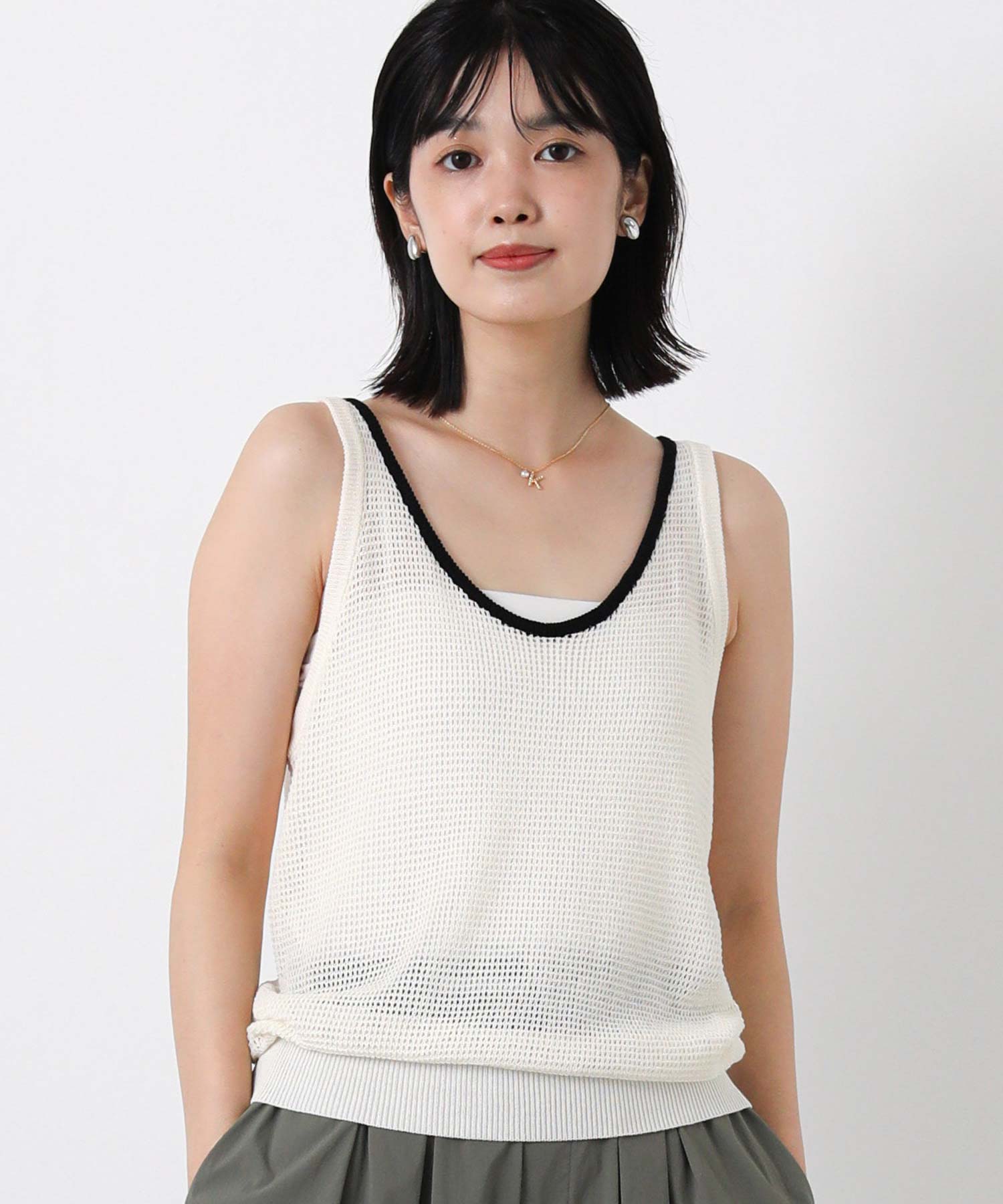 Gready Brilliant【WEB限定商品】ワッフル編みタンク | SEKIMIKI Online