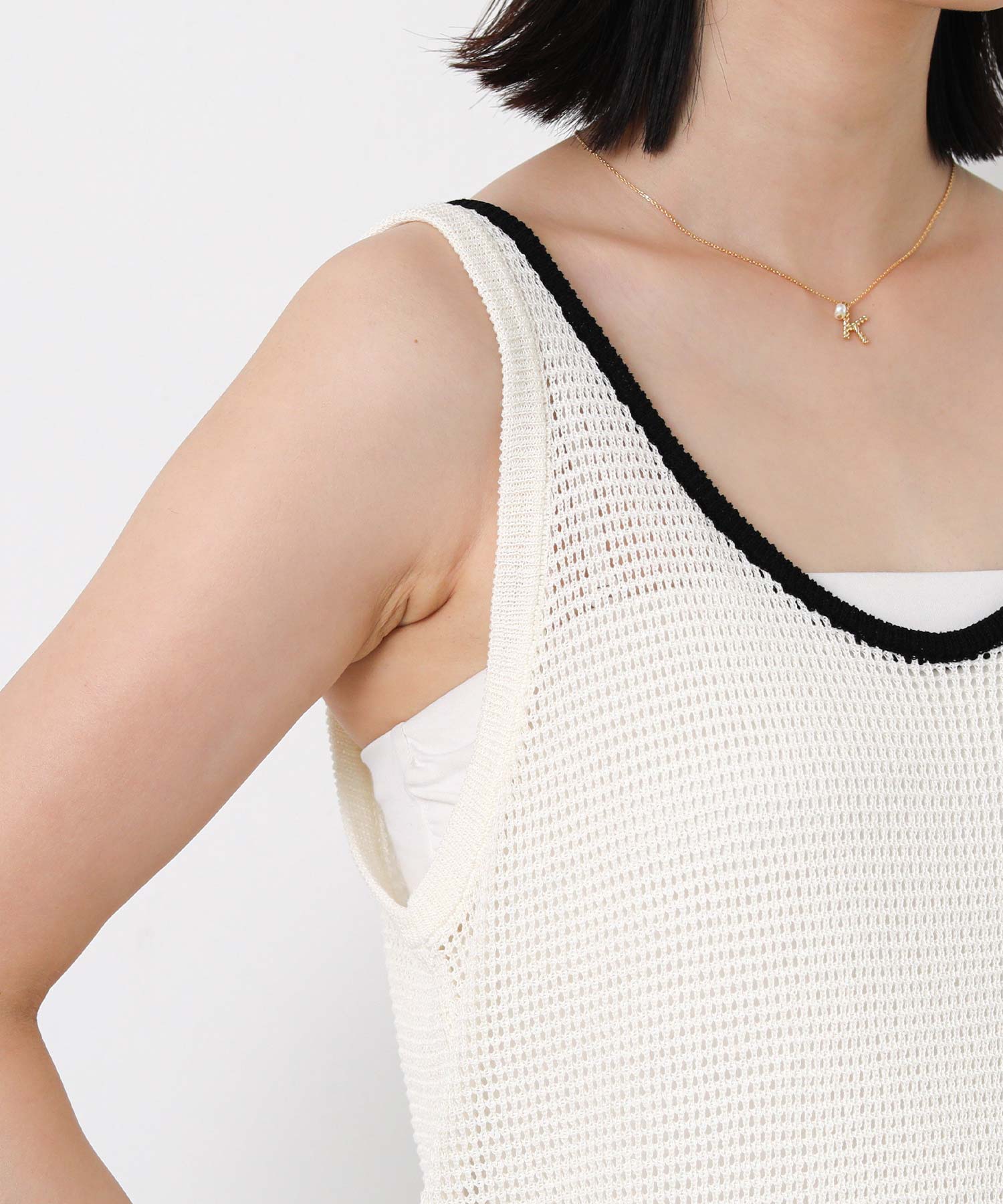 Gready Brilliant【WEB限定商品】ワッフル編みタンク | SEKIMIKI Online