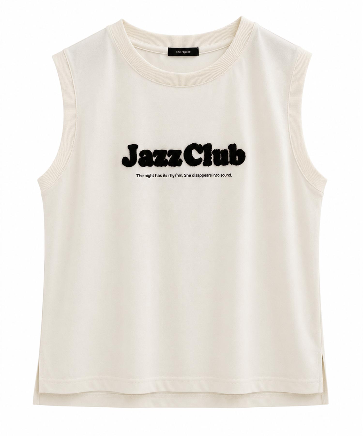 The rejoiceサガラ刺繍Jazzタンク | SEKIMIKI Online