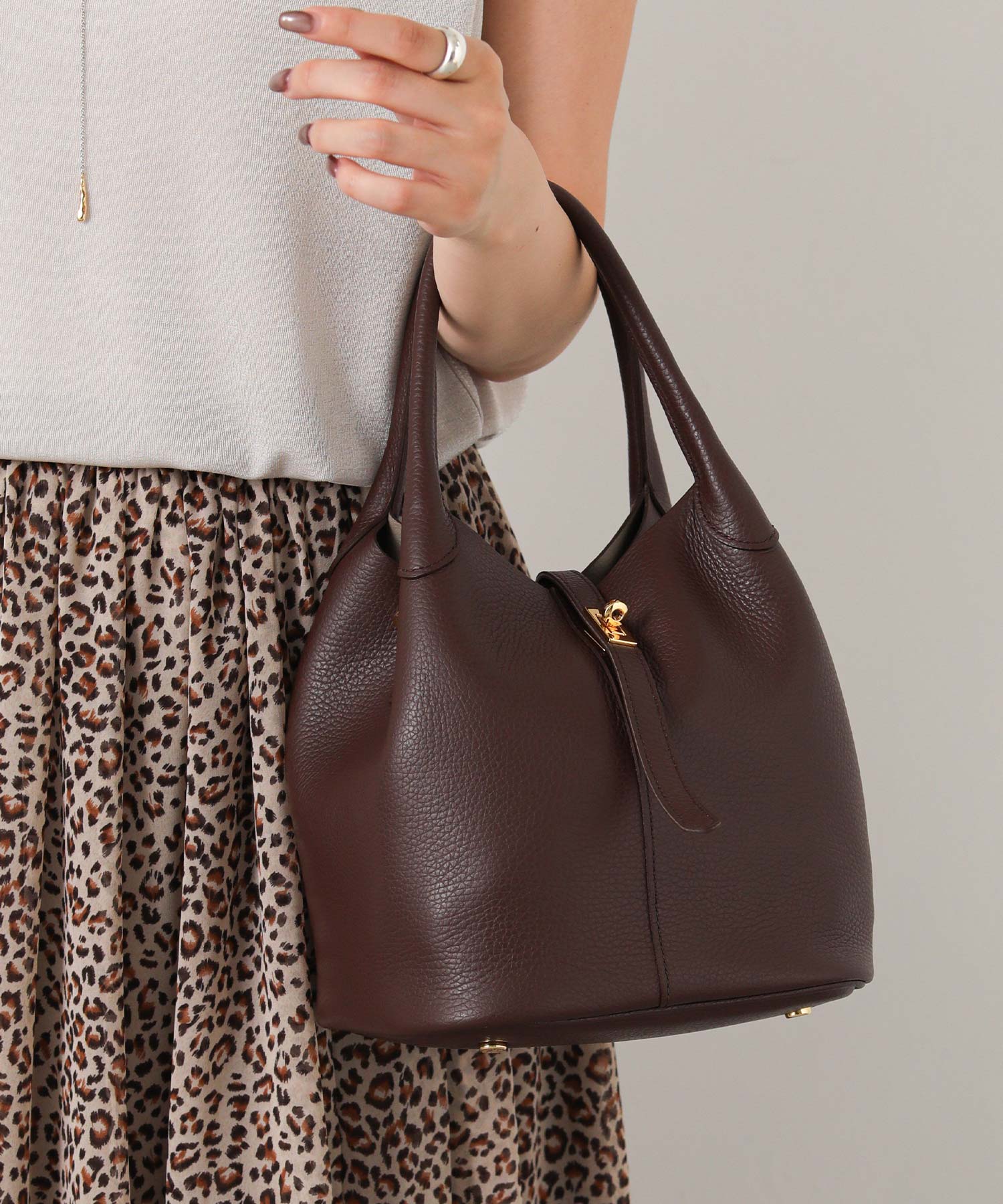 Gready Brilliant レザー2wayトートバッグ