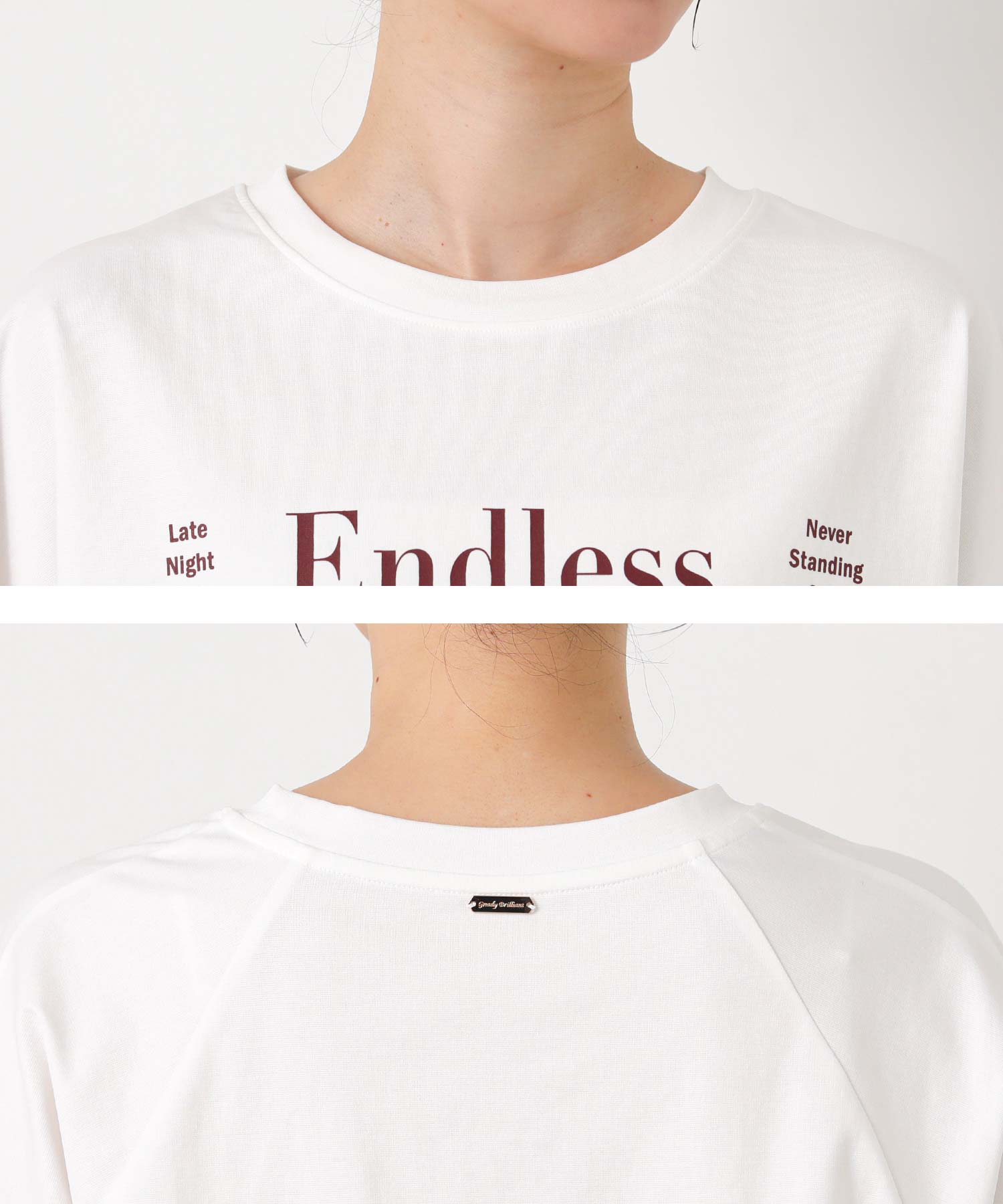 2026新作　新品　グレディブリリアン　Endless5分袖Tカットソー Gready Brilliant【2026年9月再値下げ】Endless5分袖Tカットソー