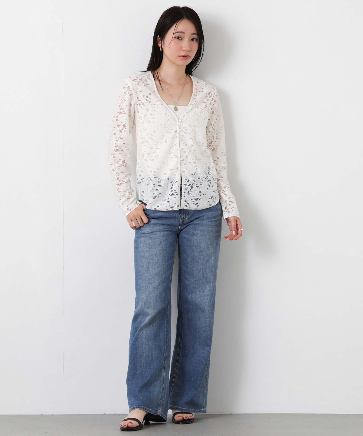 model:163cm<br>size:23