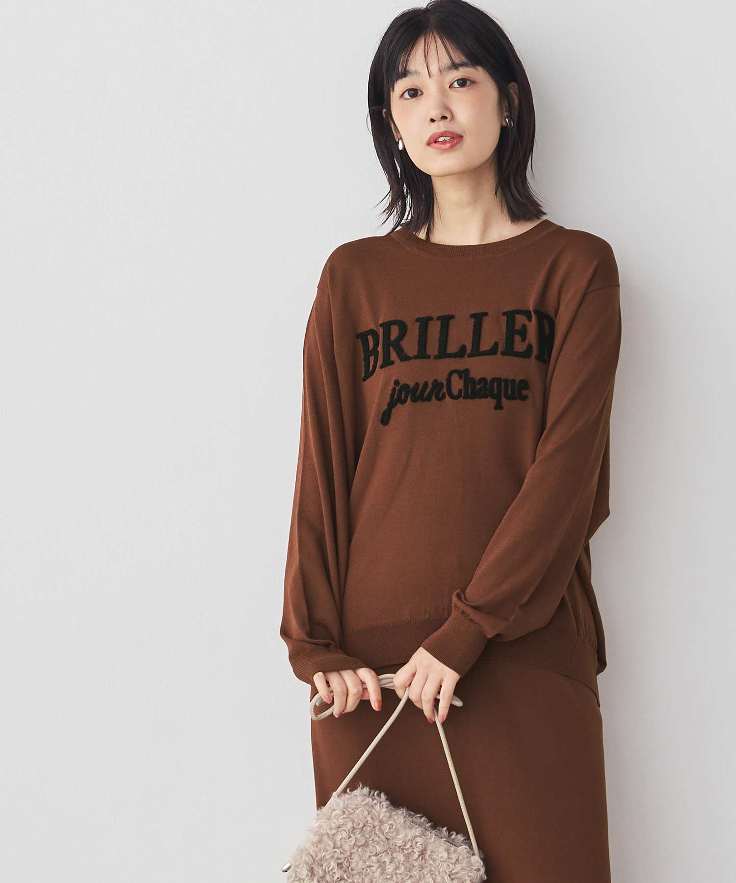 Gready Brilliantサガラ刺繍ロゴニットプルオーバー | SEKIMIKI Online