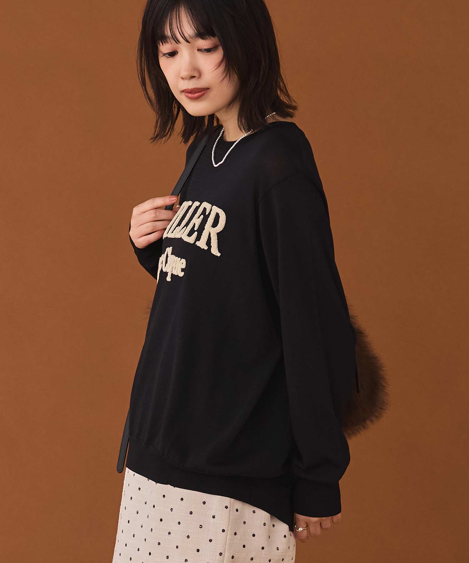 Gready Brilliantサガラ刺繍ロゴニットプルオーバー | SEKIMIKI Online
