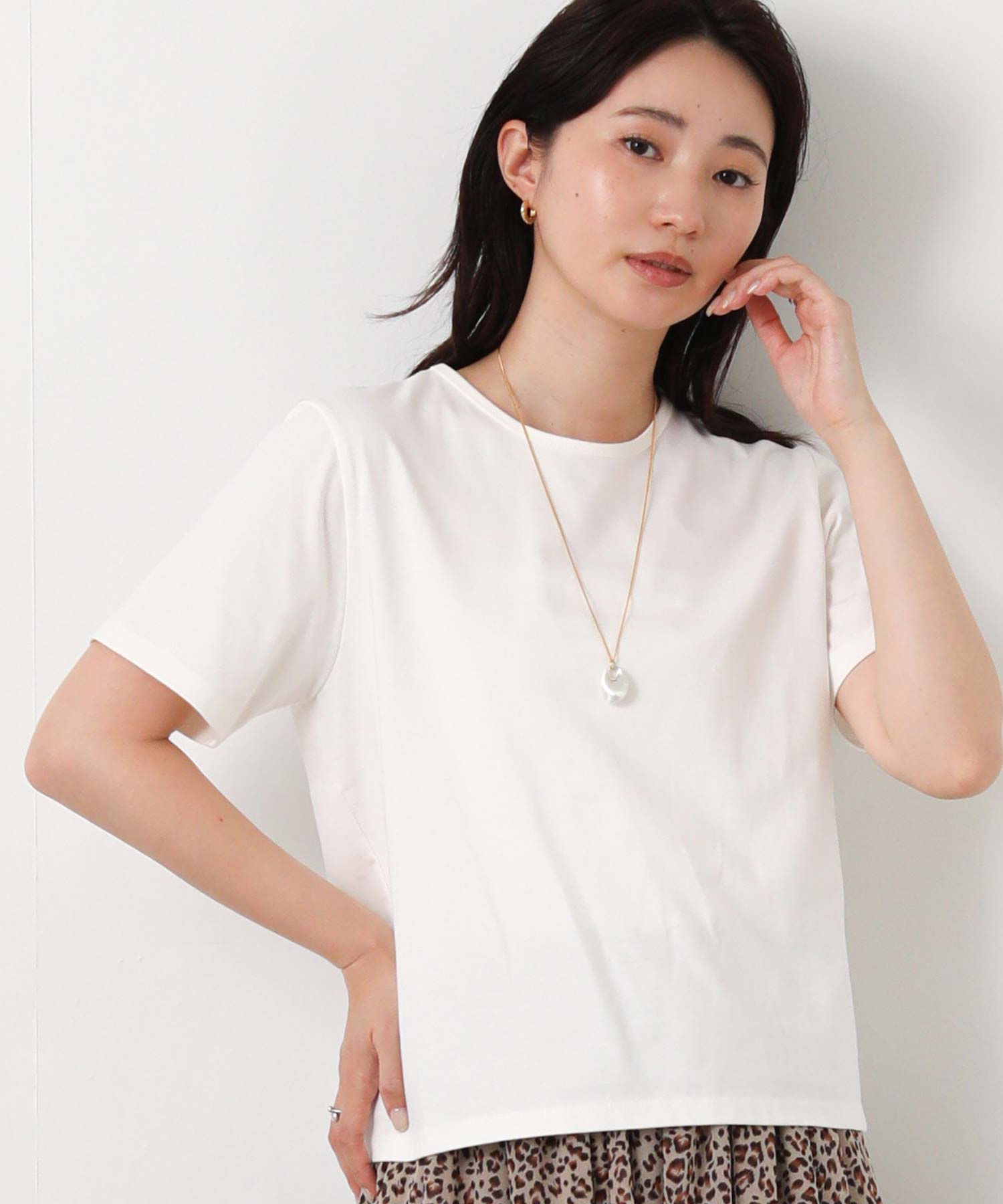 Gready Brilliantクルーネック無地Tカットソー | SEKIMIKI Online
