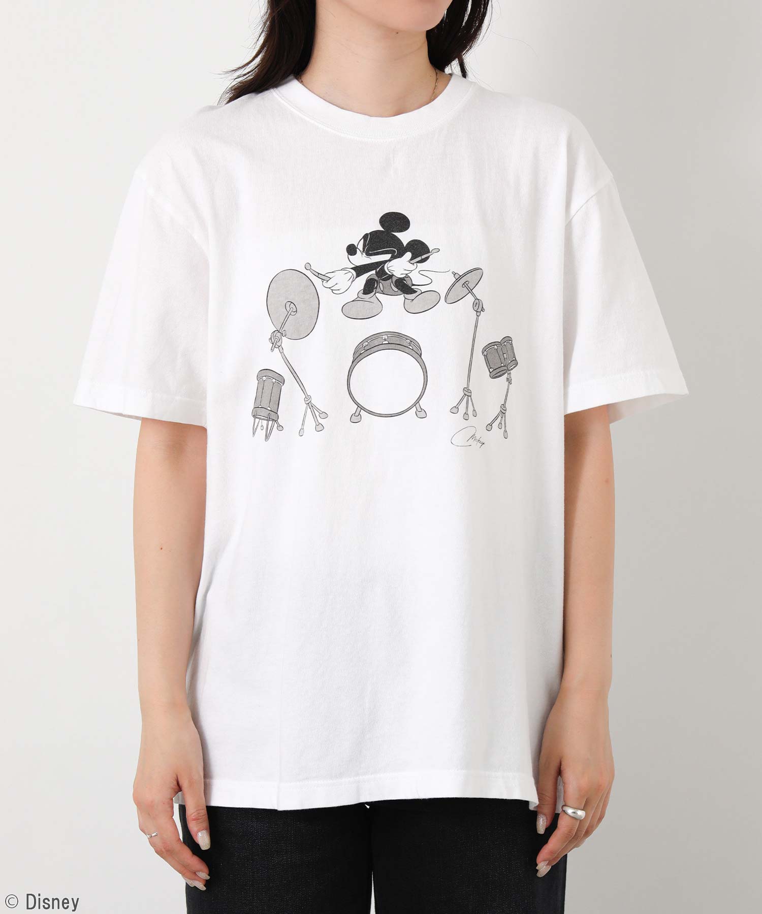 Gready BrilliantMICKEYドラム5分袖カットソー | SEKIMIKI Online