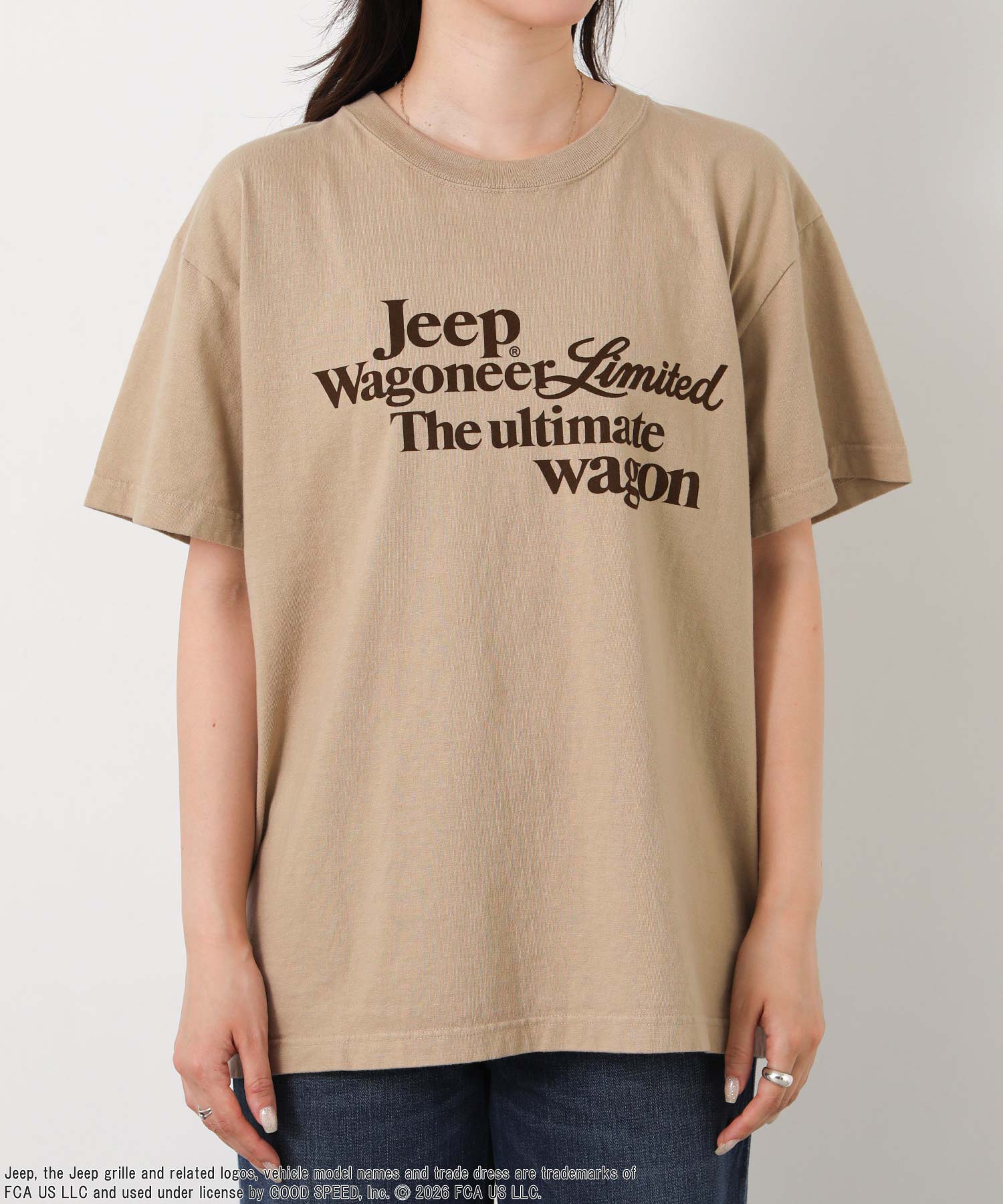 Gready BrilliantJeep前後ロゴ5分袖カットソー | SEKIMIKI Online