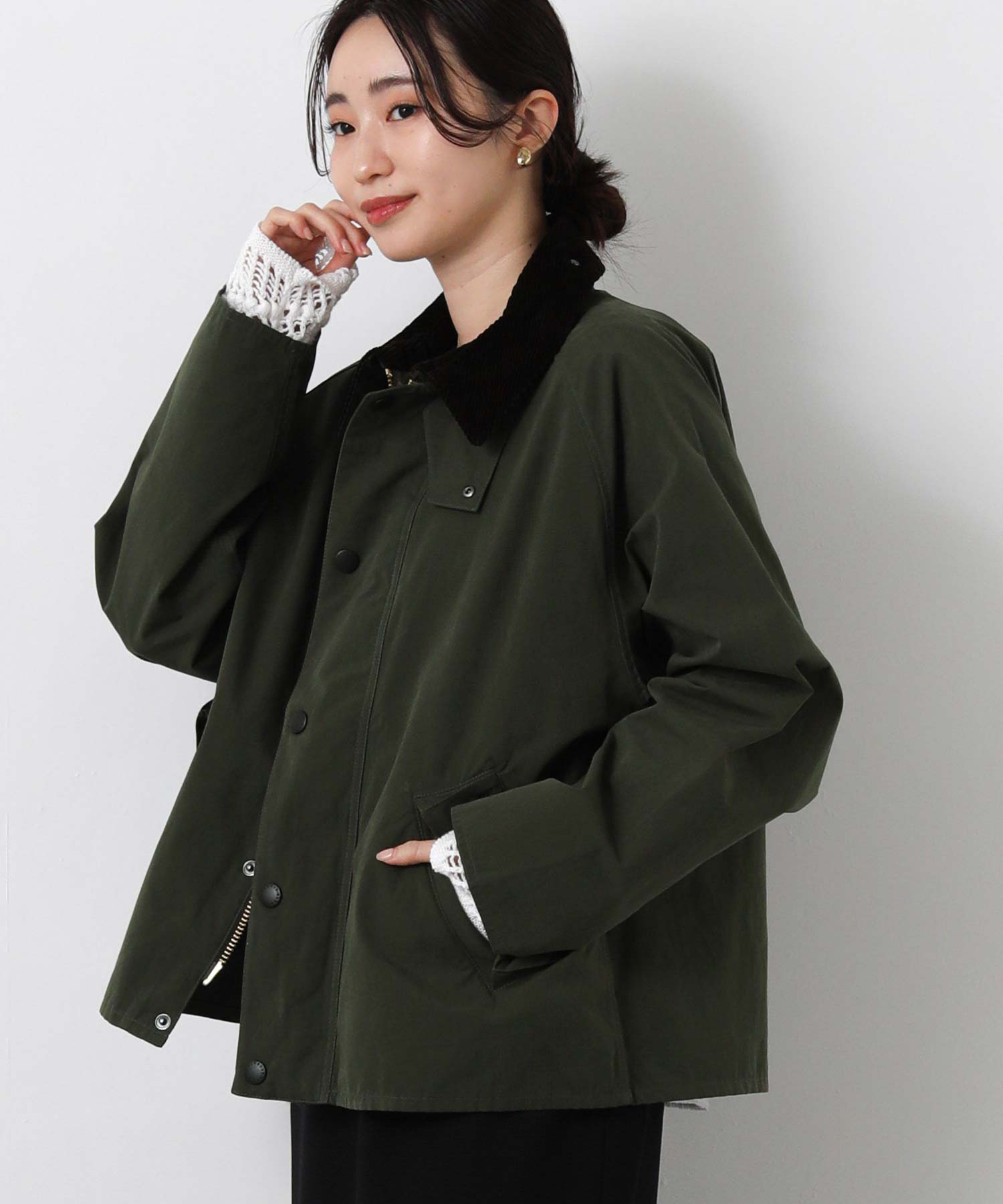 Gready BrilliantBarbourステンカーキジャケット | SEKIMIKI Online