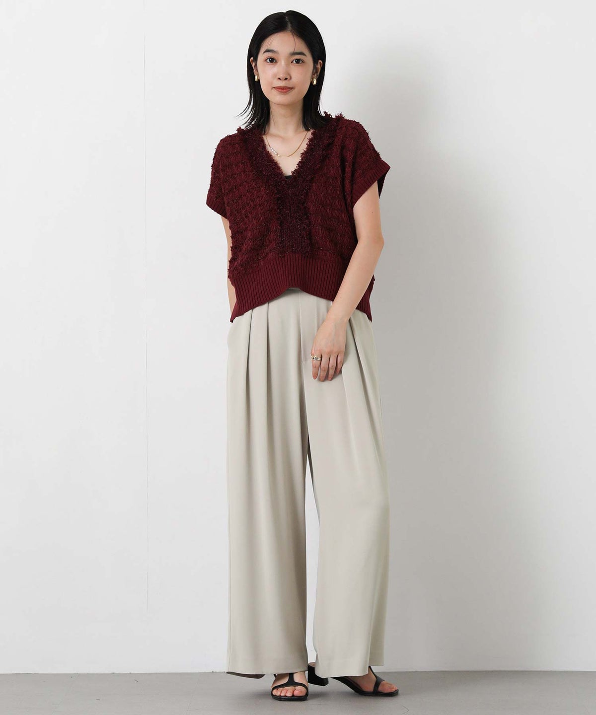 model:161cm<br>size:36