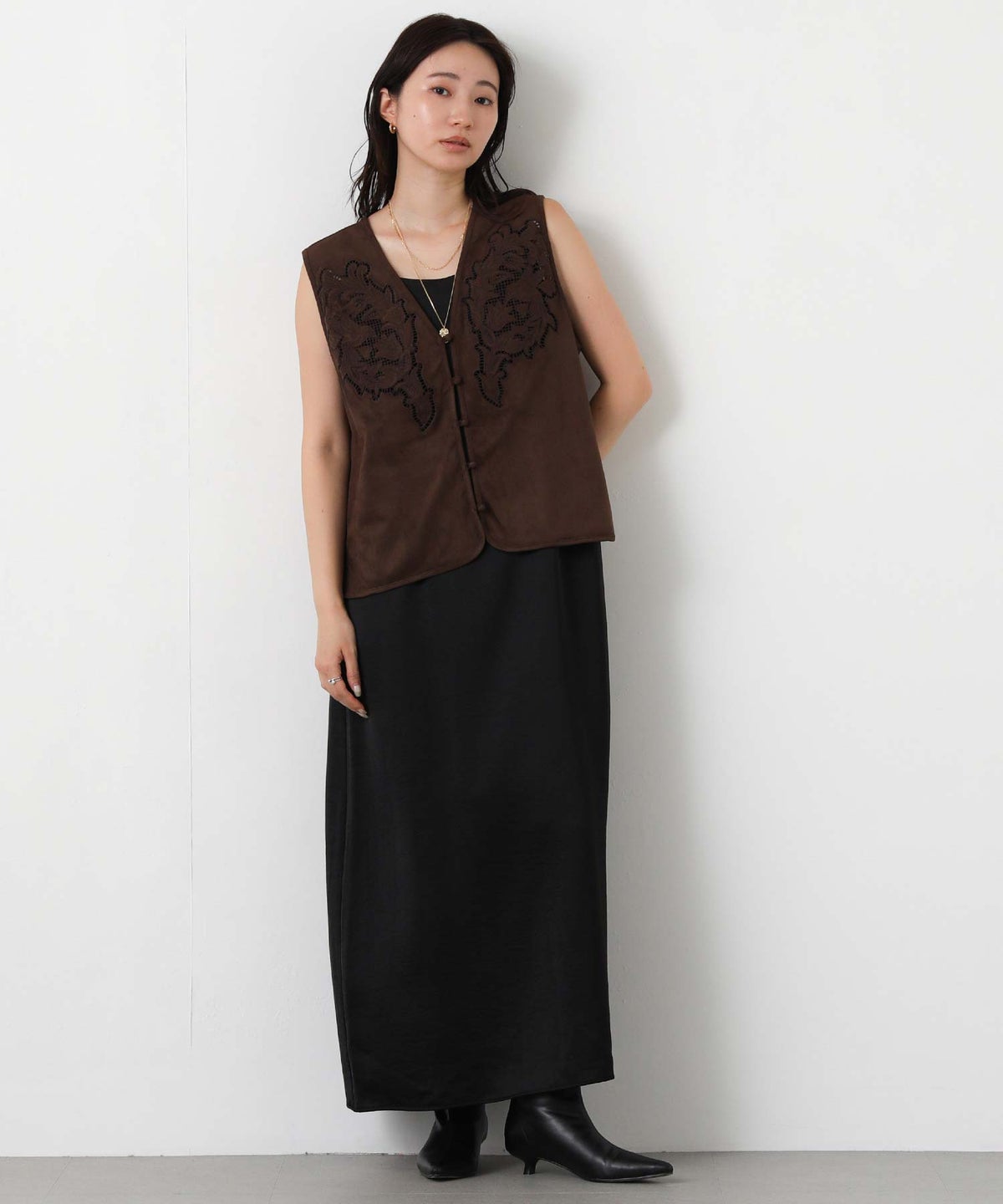 model:163cm<br>size:38