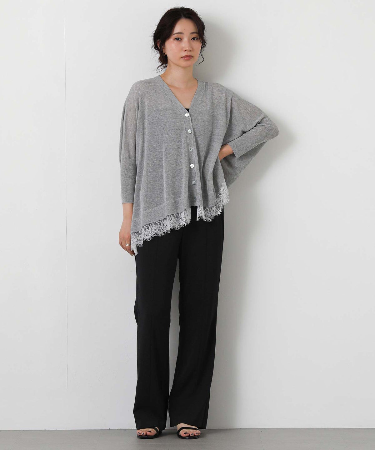 model:163cm<br>size:38