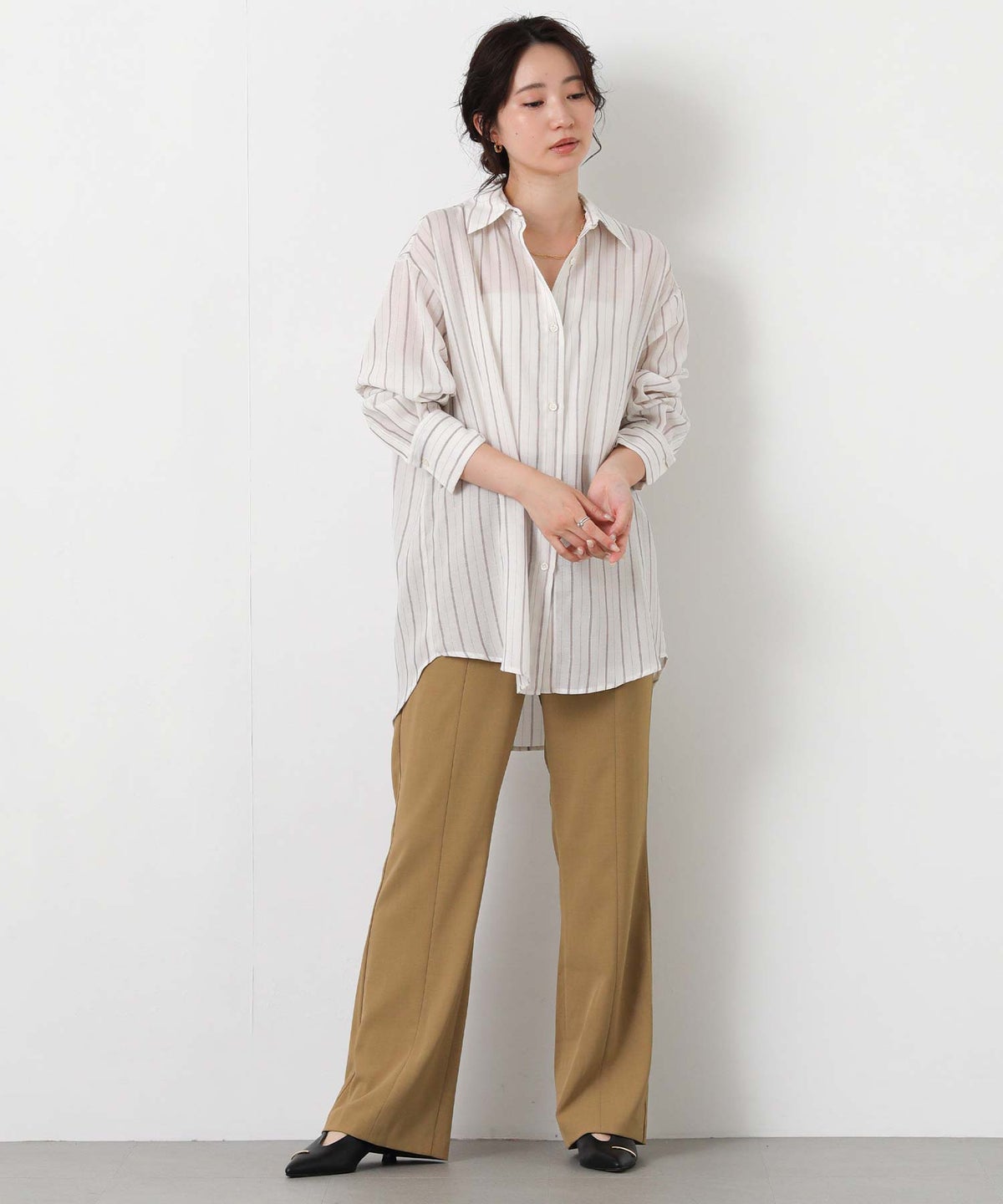 model:163cm<br>size:38