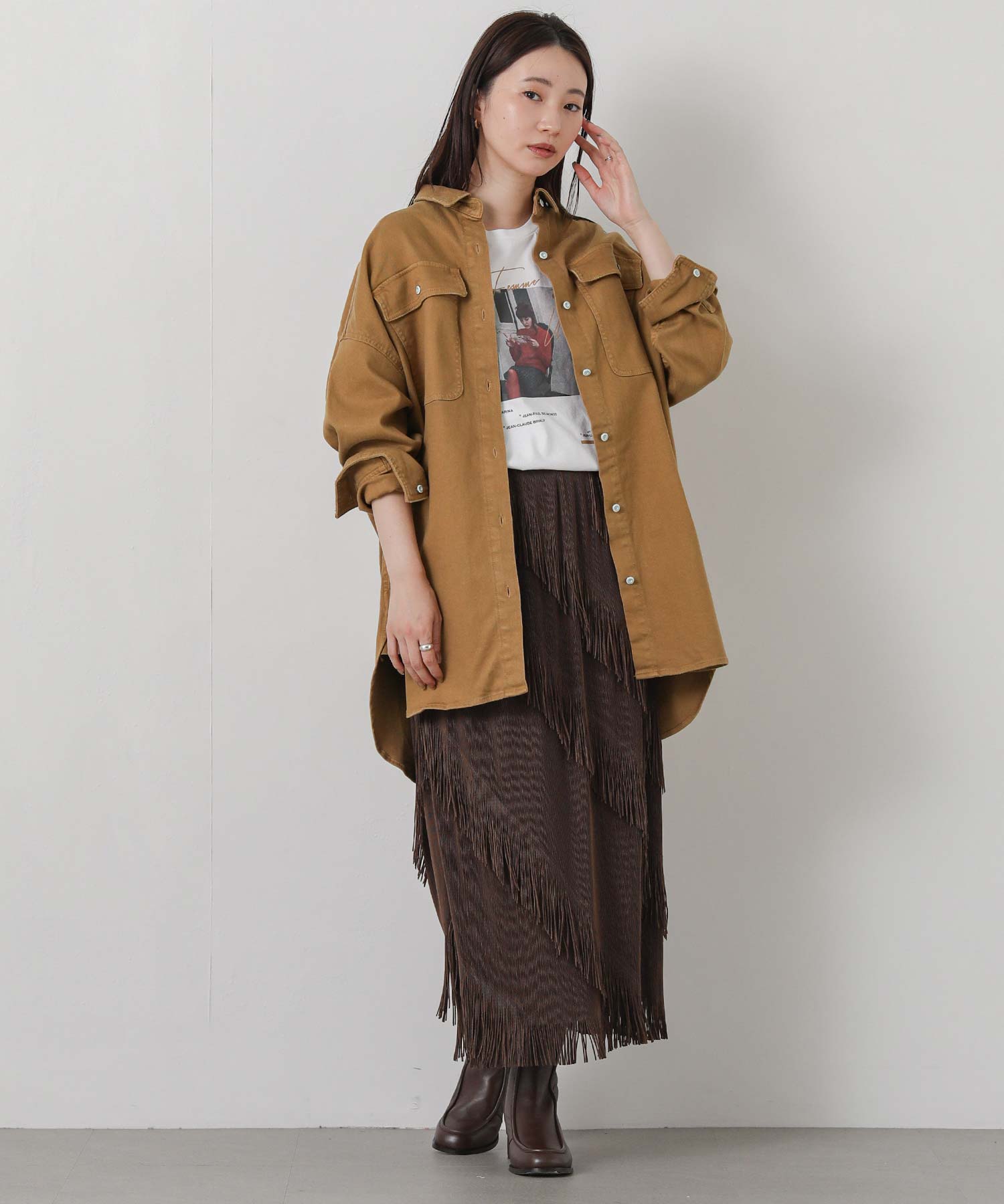 brilliant商品です Gready BrilliantAlmondシャツ | SEKIMIKI Online