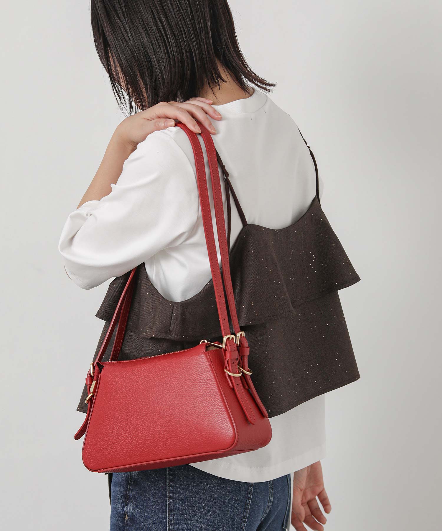 Gready Brilliant Wハンドルショルダーバッグ