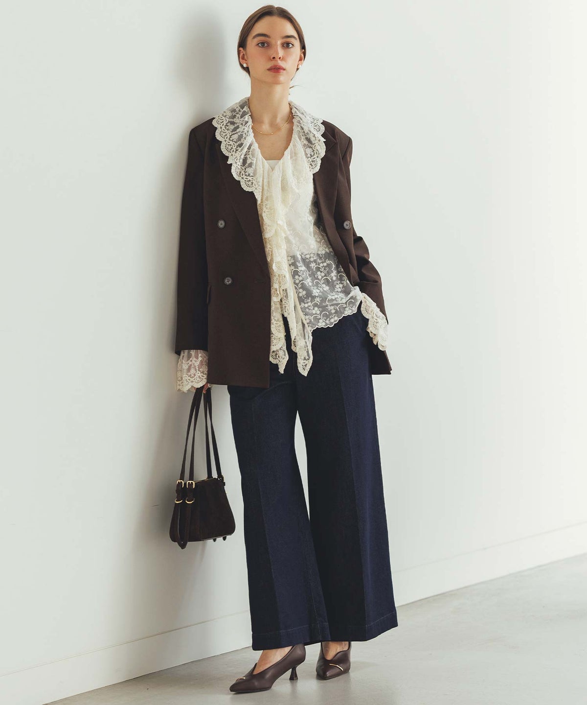 model:170cm<br>size：38