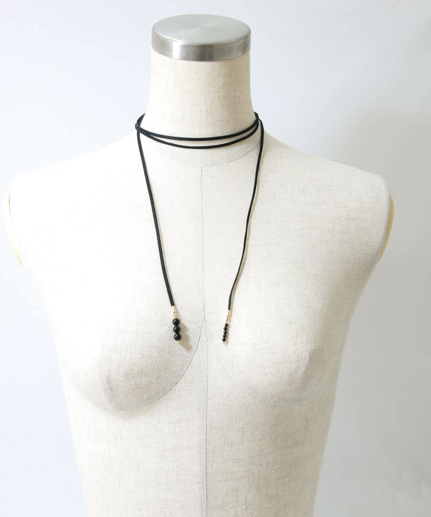 Gready BrilliantOnyx Cordネックレス | SEKIMIKI Online