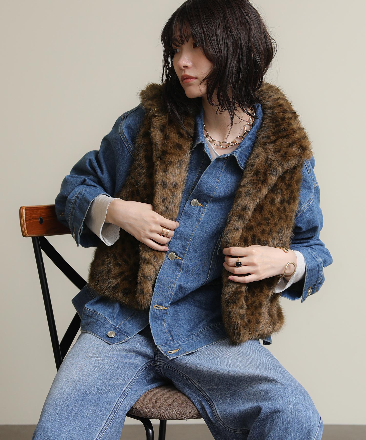 yukiemon デニムジャケット The rejoiceONEポケットデニムジャケット【LANCER CLOTHING