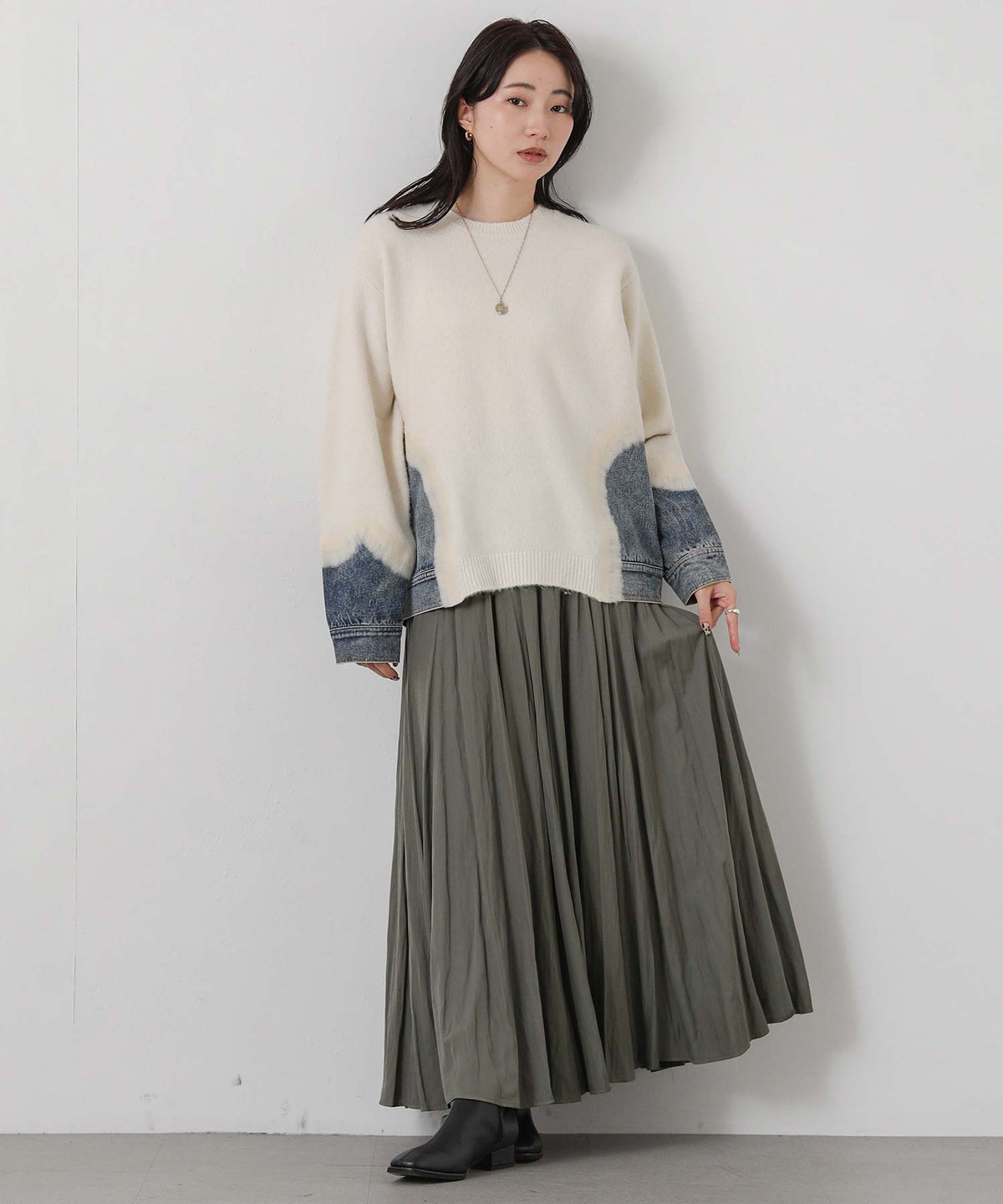 model:163cm<br>size:38