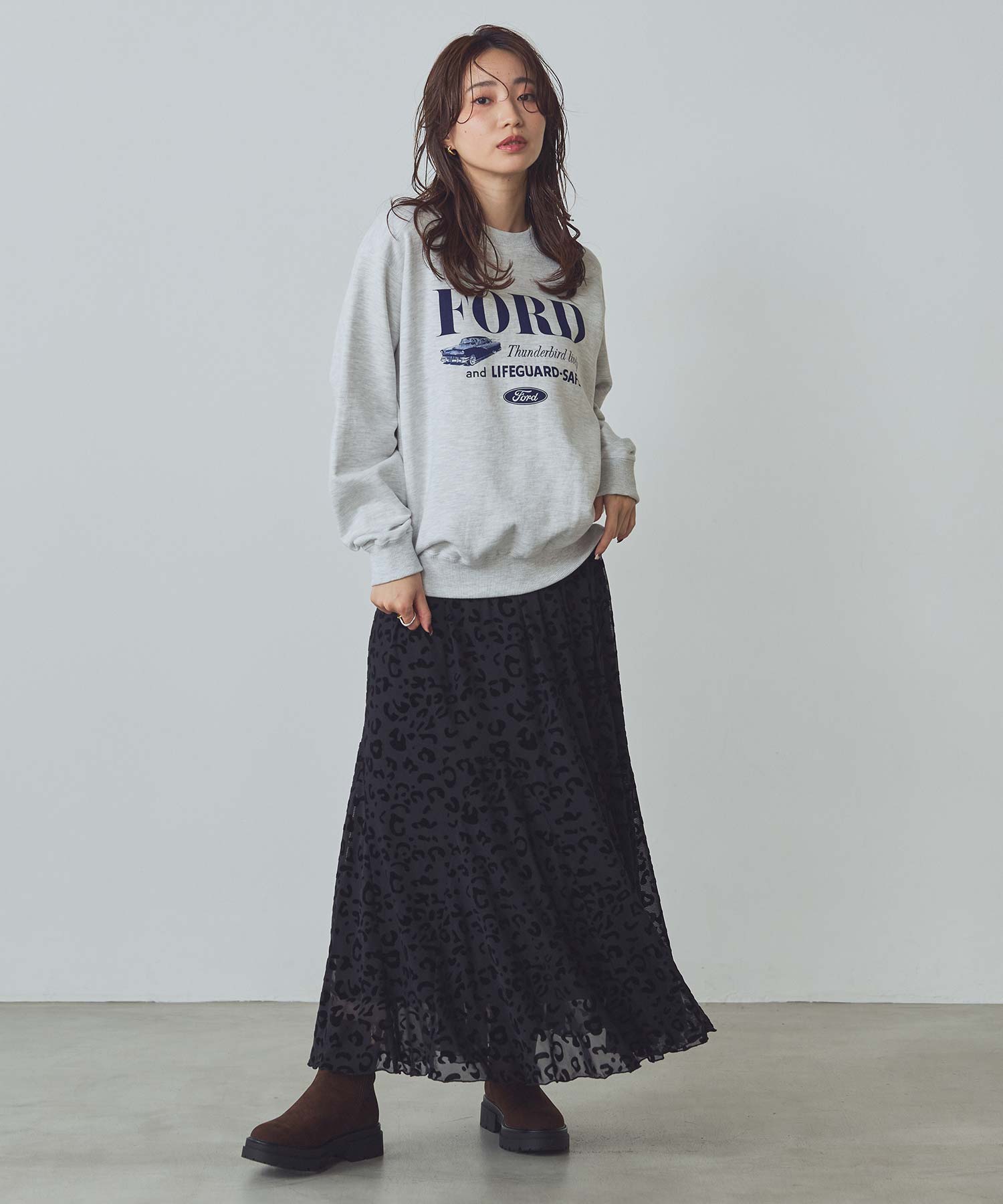 Gready Brilliant【オンライン限定販売】フロッキープリントチュール