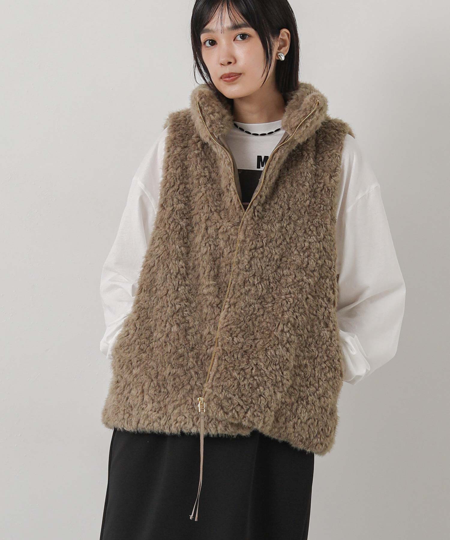 ファータ　ベスト　新品未使用 Gready Brilliantエコファースタンドベスト | SEKIMIKI Online