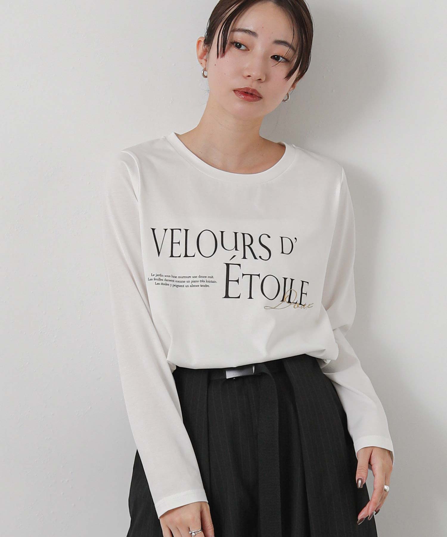 Gready Brilliantポイント箔刺しゅうロゴTシャツ | SEKIMIKI Online