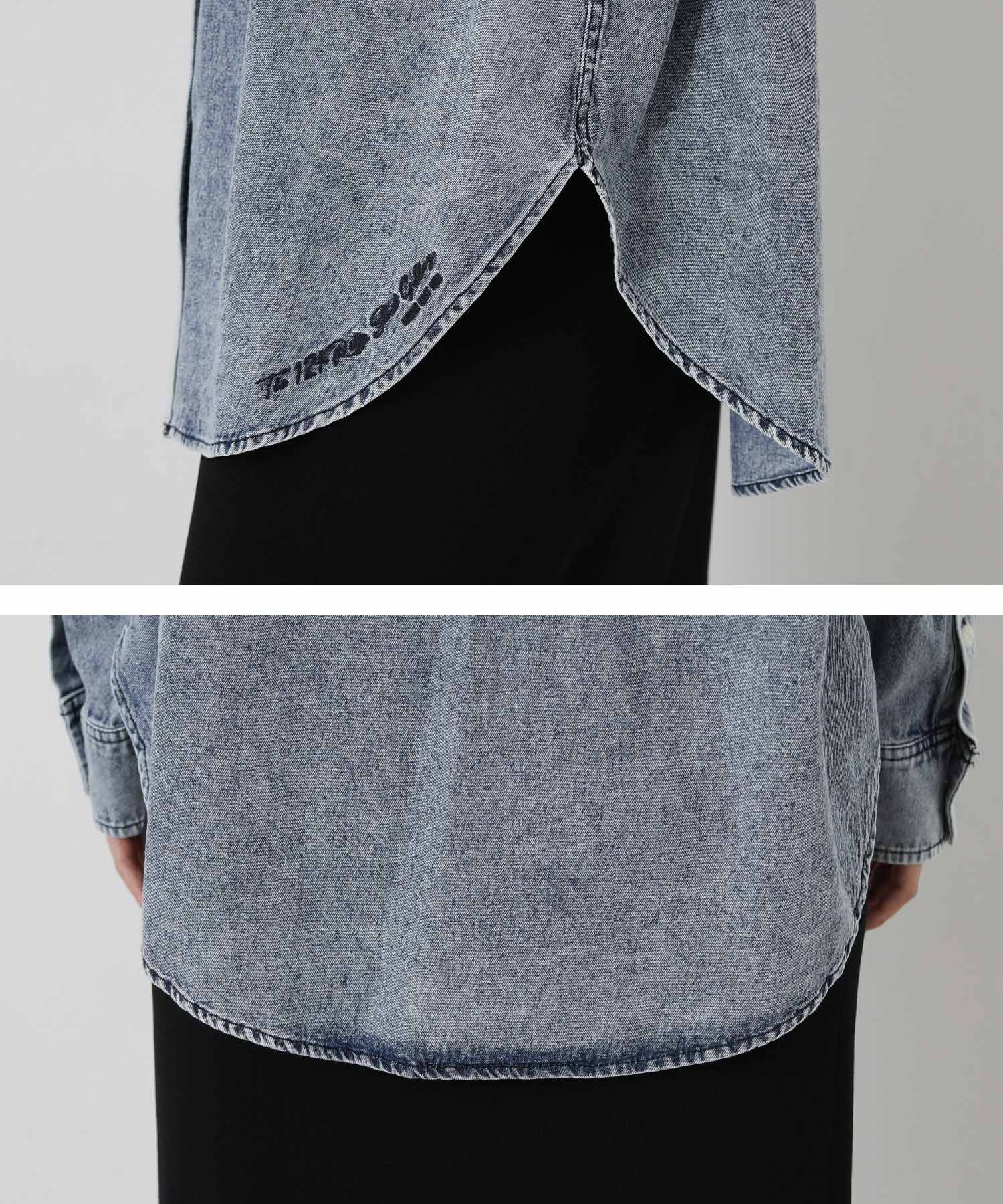 Gready Brilliant刺繍加工デニムシャツ | SEKIMIKI Online